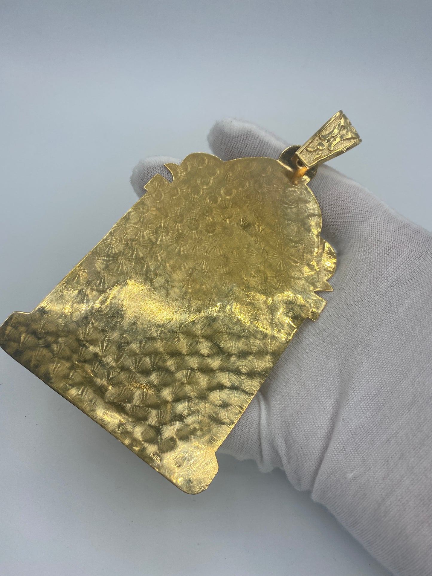 10K Saint Barbara Pendant 5"