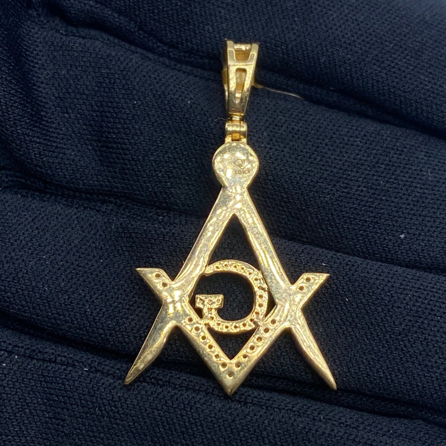 Fremason Masonic Diamond Pendant