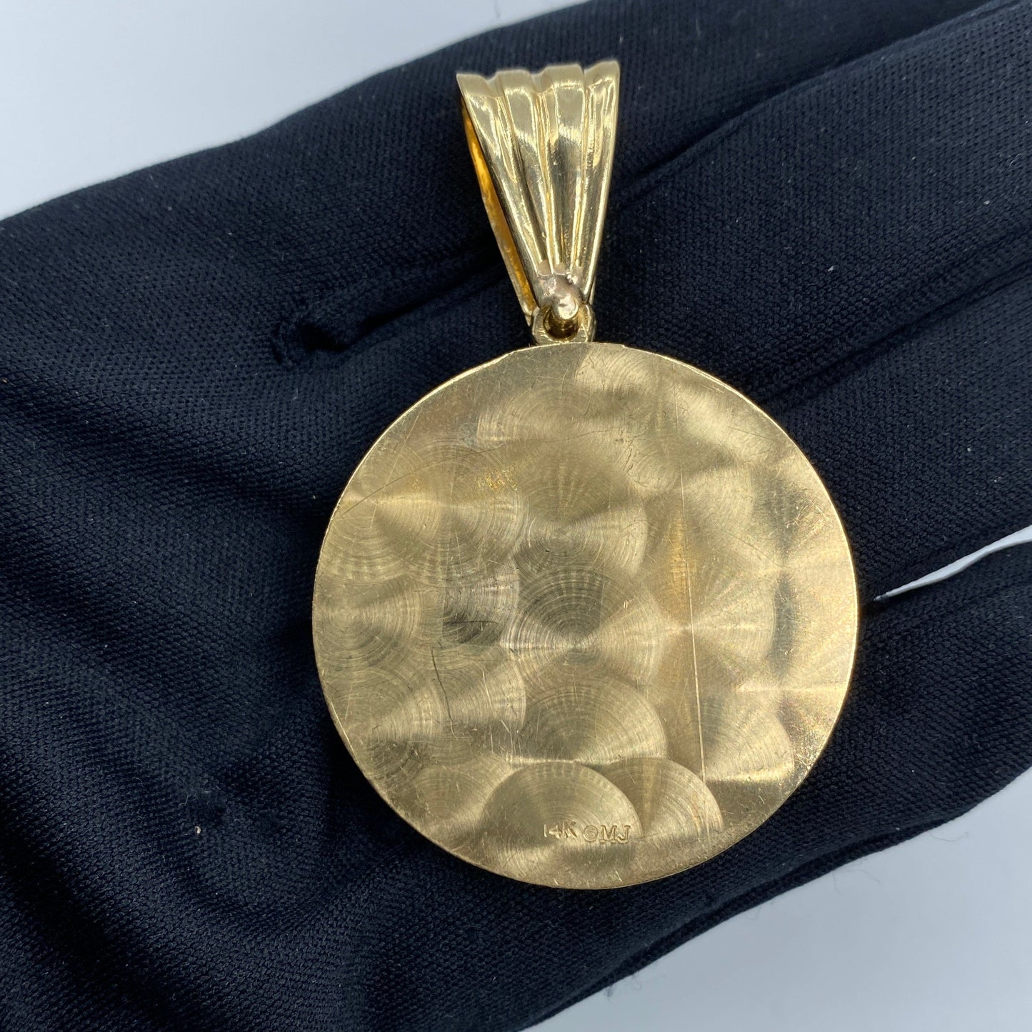 14K Caridad del Cobre Pendant