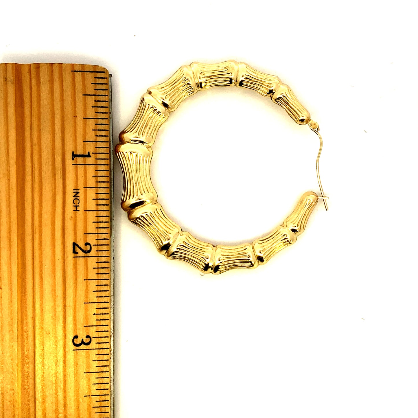 Bamboo Earrings 2.3”