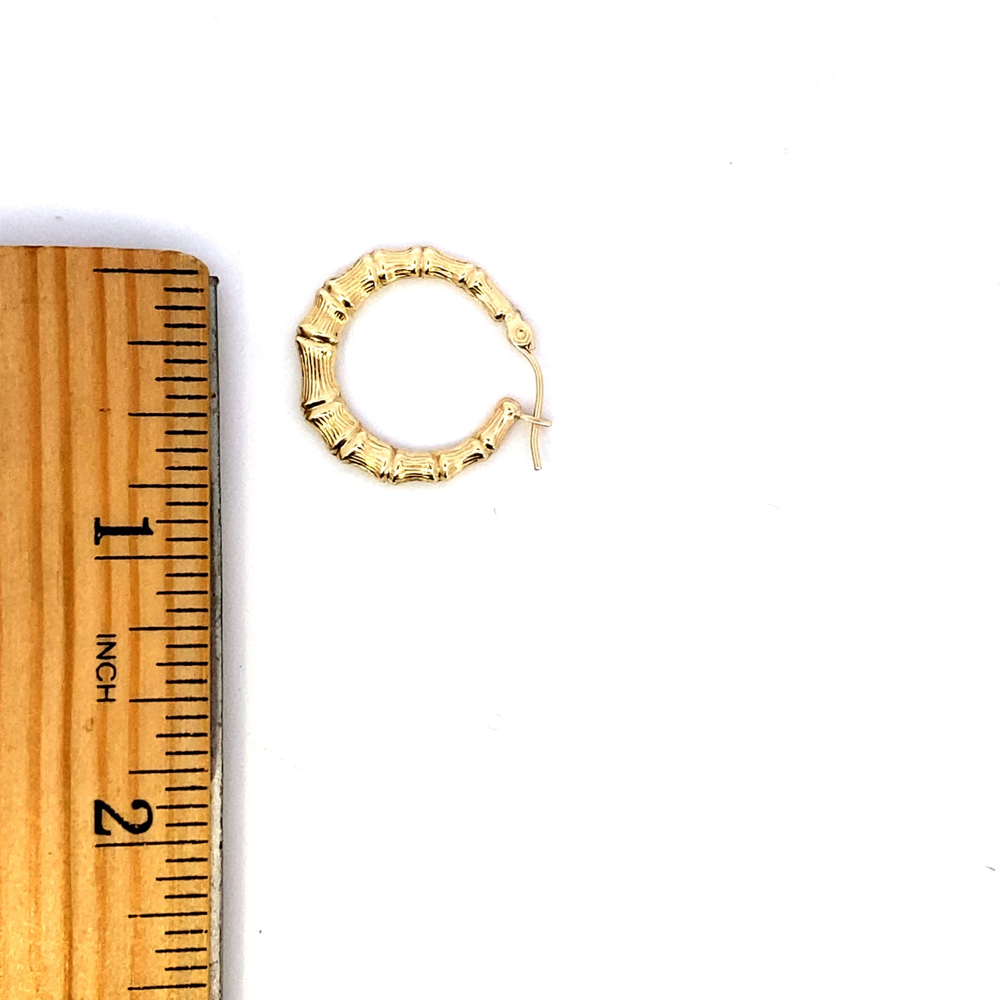 Bamboo Earrings 0.8”