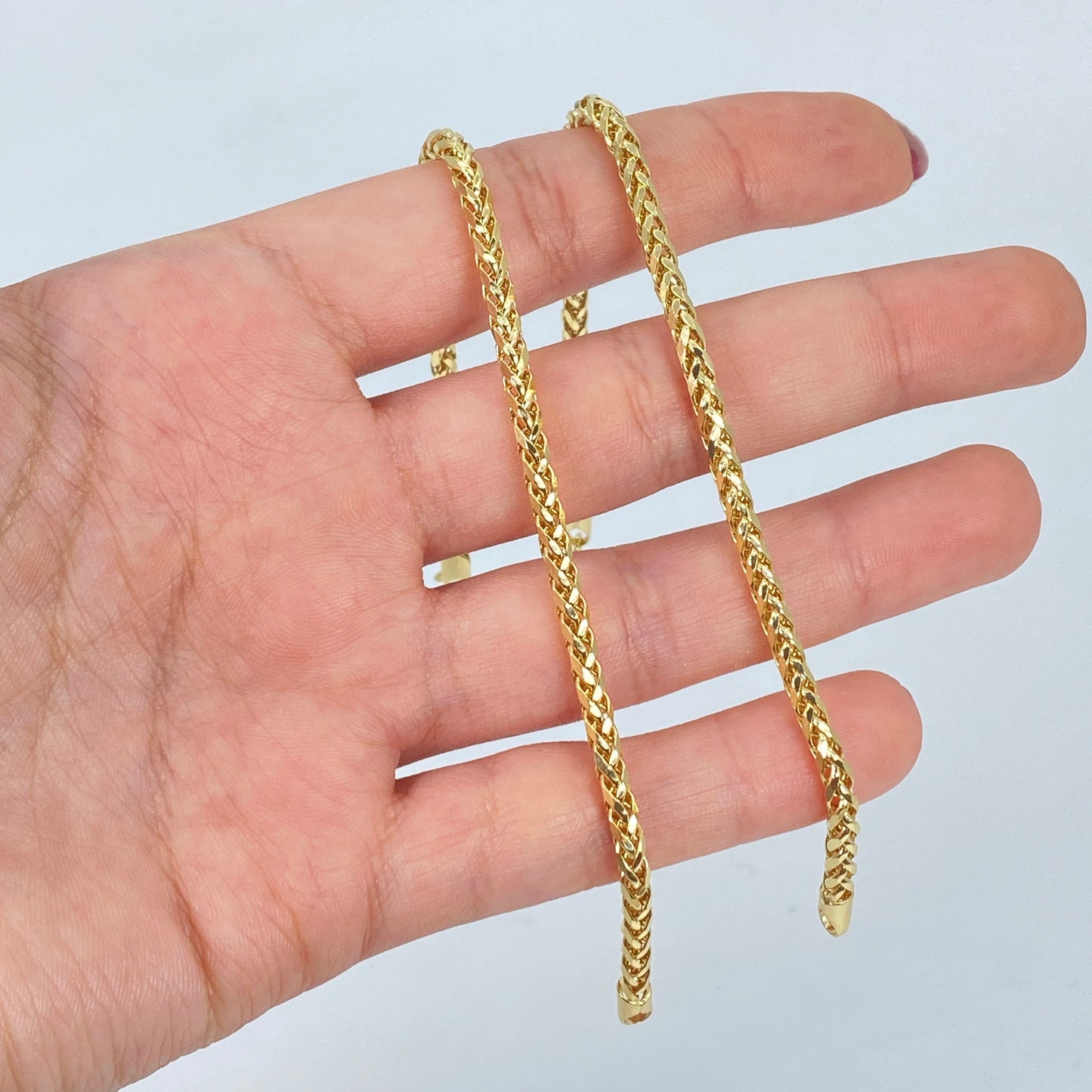 14K Box Cuban Link Bracelet