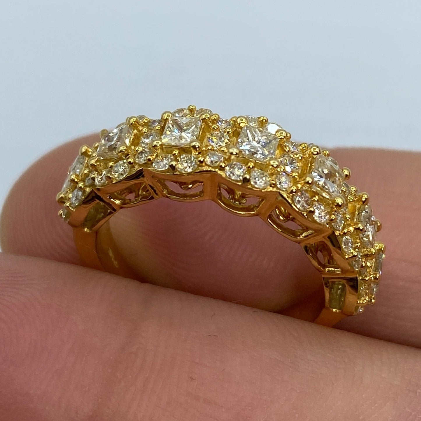 14K Eternal Diamond Ring