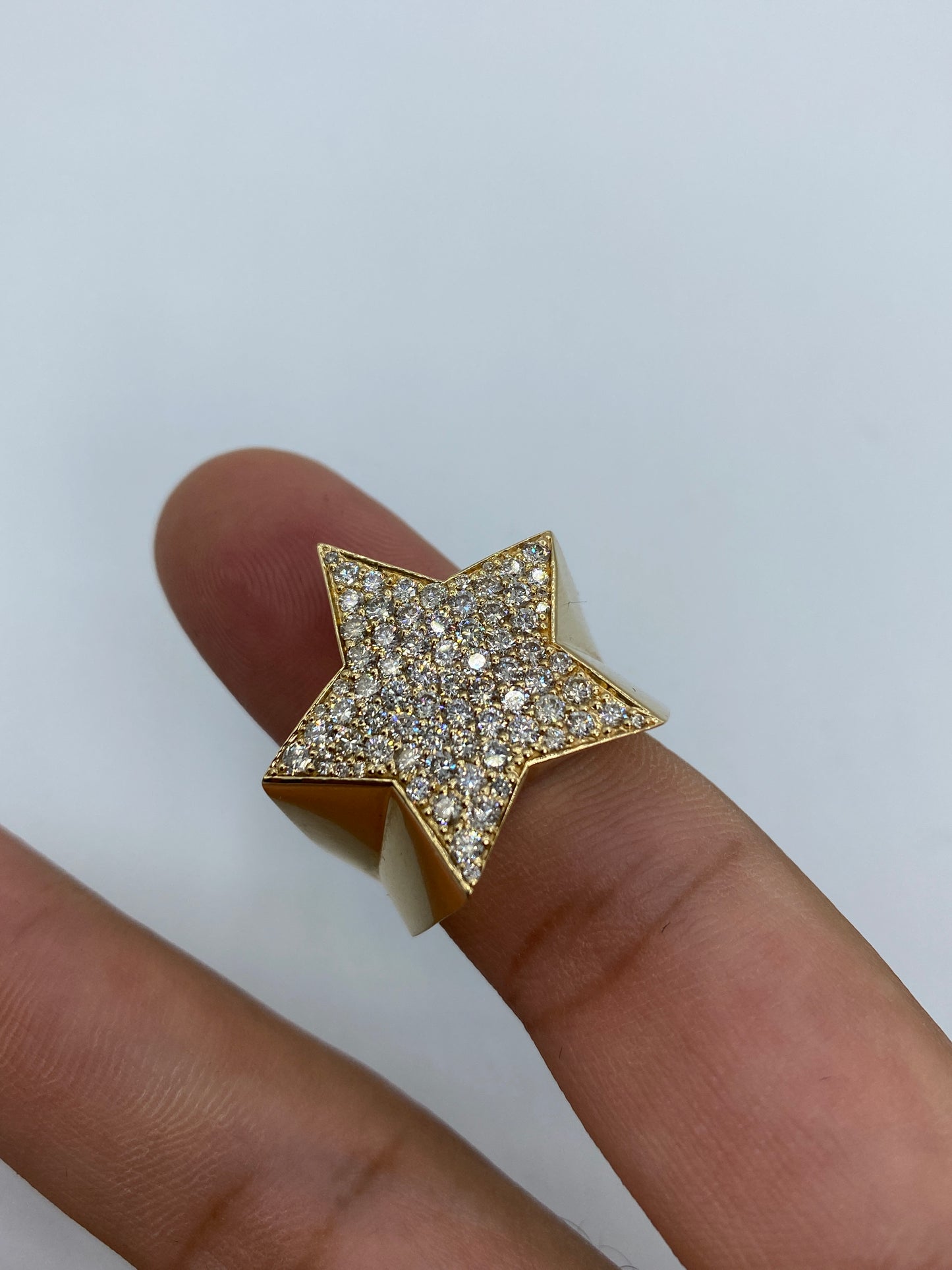 14k Star Ring