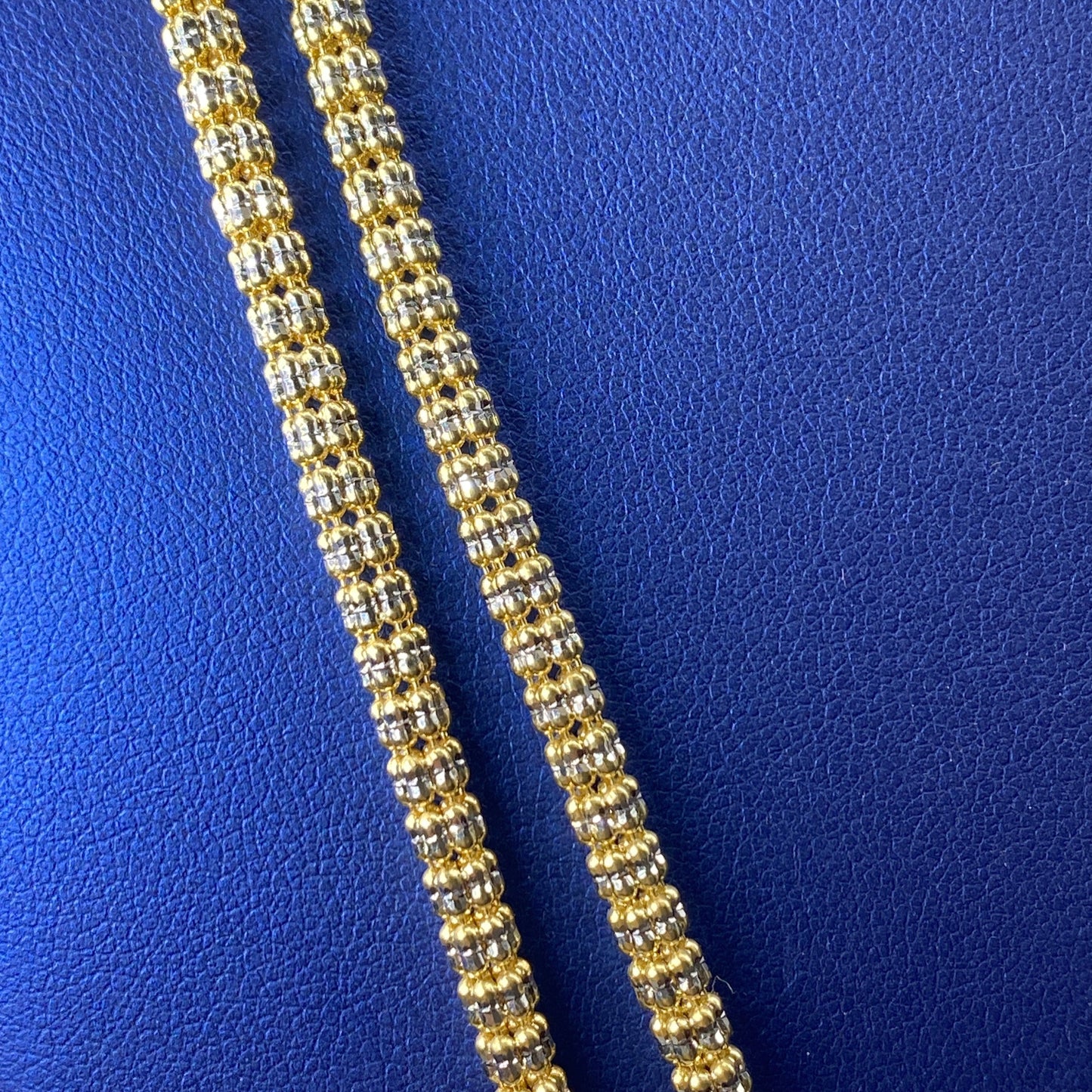 10K 4.3MM Ice Chain 22-24"