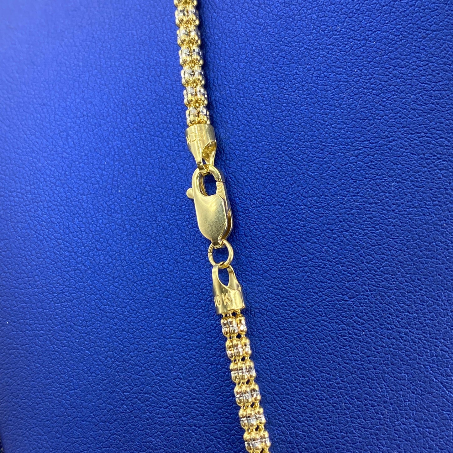 10K 4.1MM Ice Chain in Yellow Gold 24"