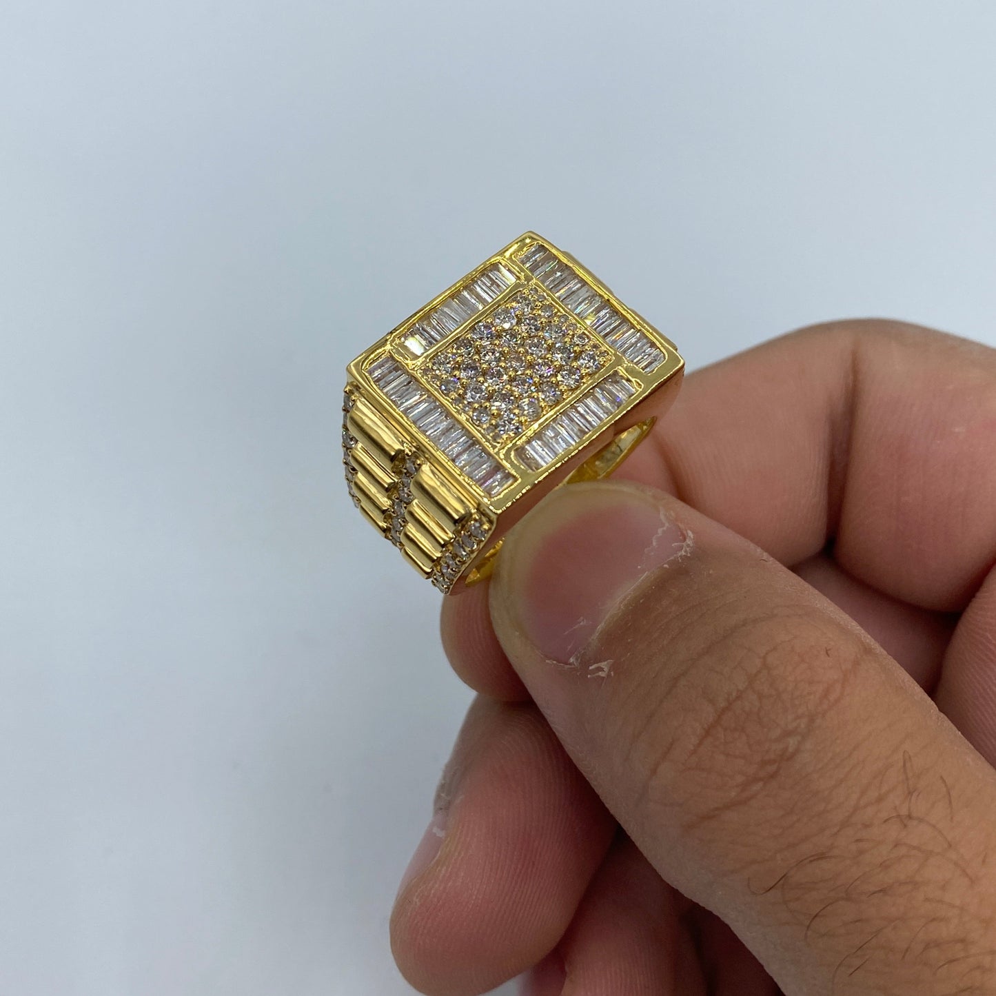 14K MVP Diamond Baguette Ring