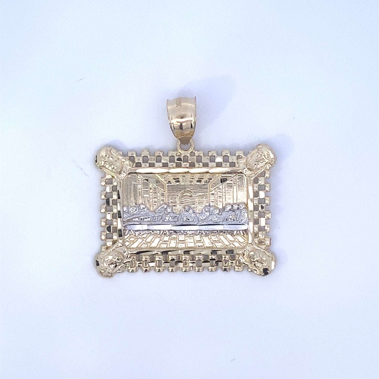 10K Last Supper Pendant- 1.7"
