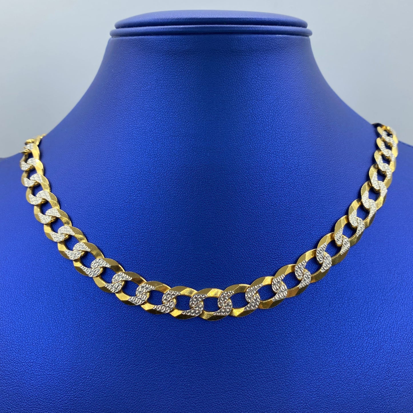 14K 11.2MM Cuban Link Chain 20-26"