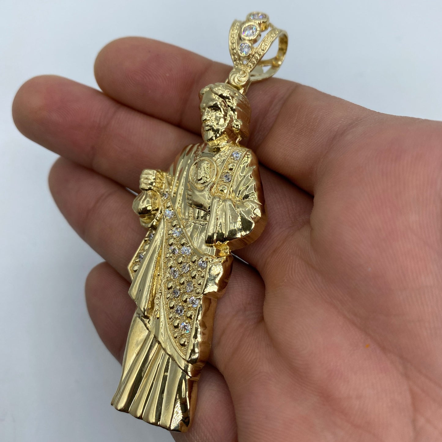 14K Saint Jude Pendant