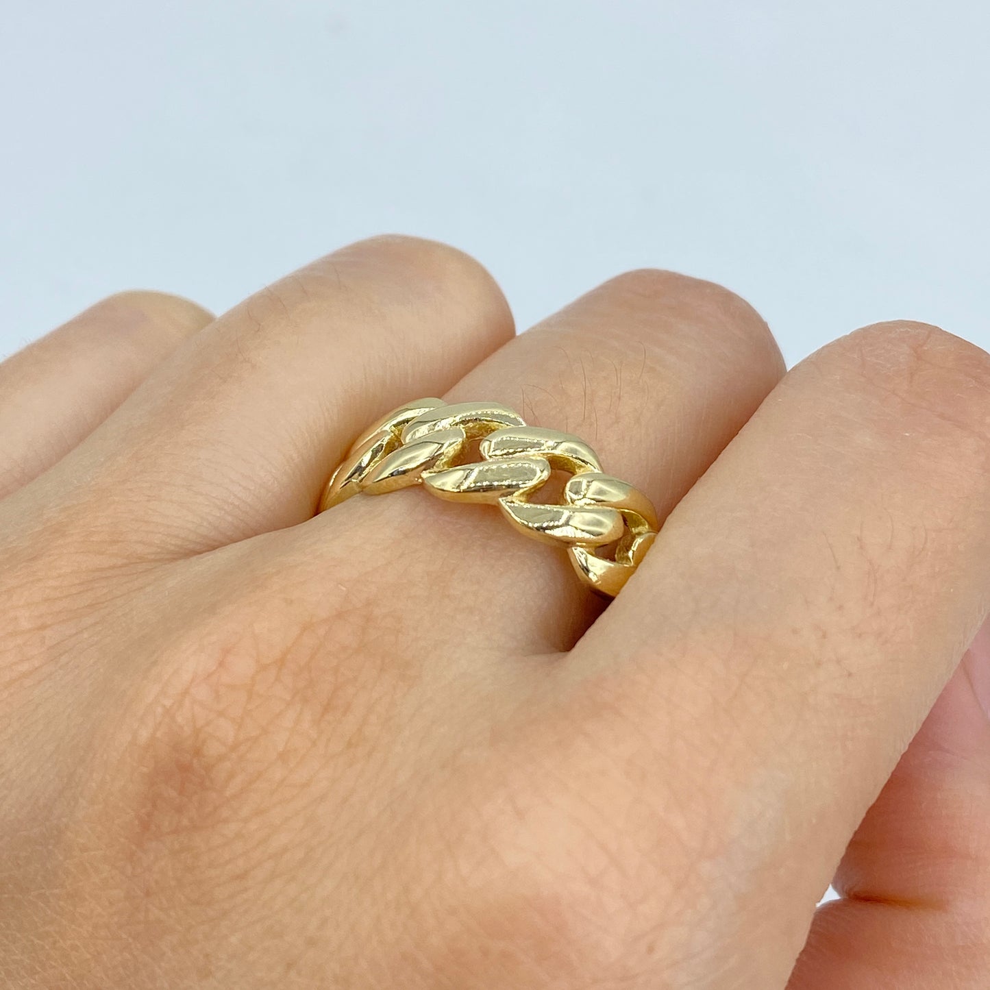 10K Cuban Link Ring
