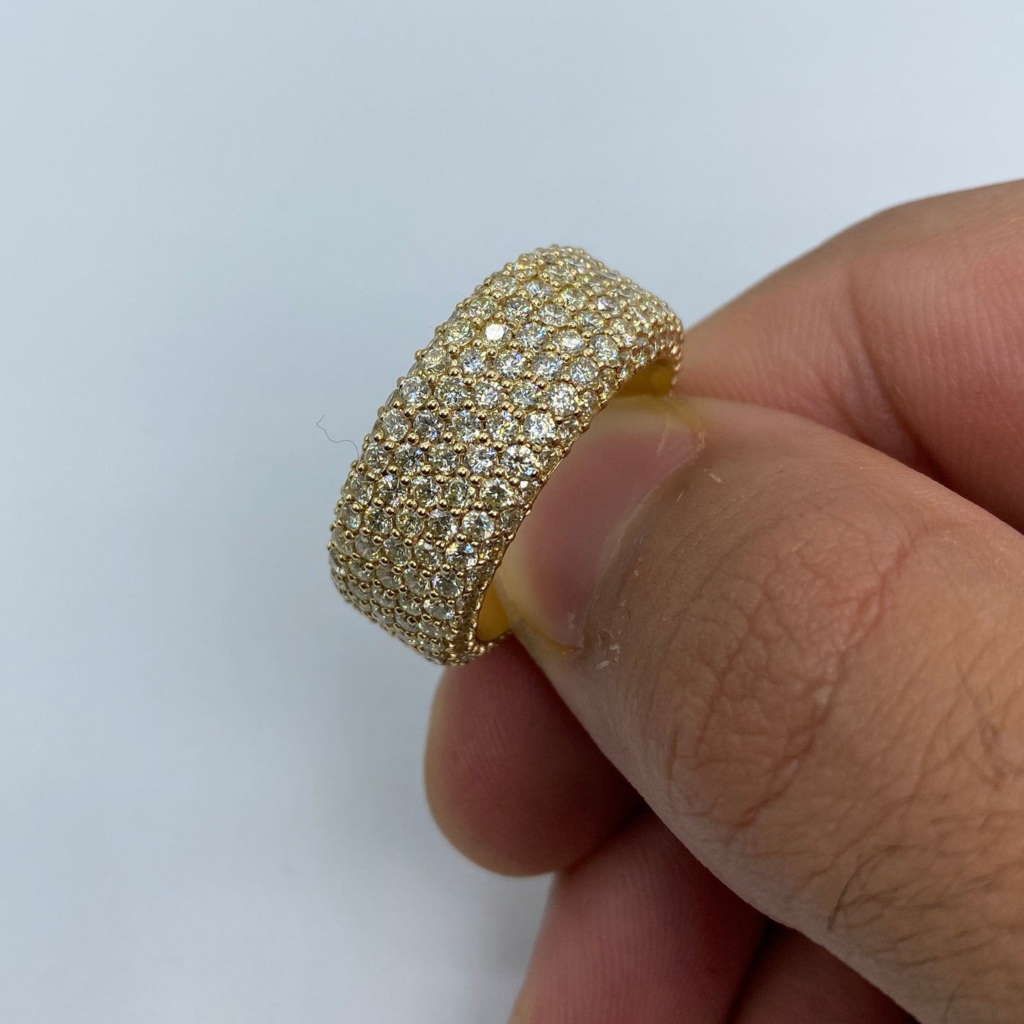 14K Band Diamond Ring