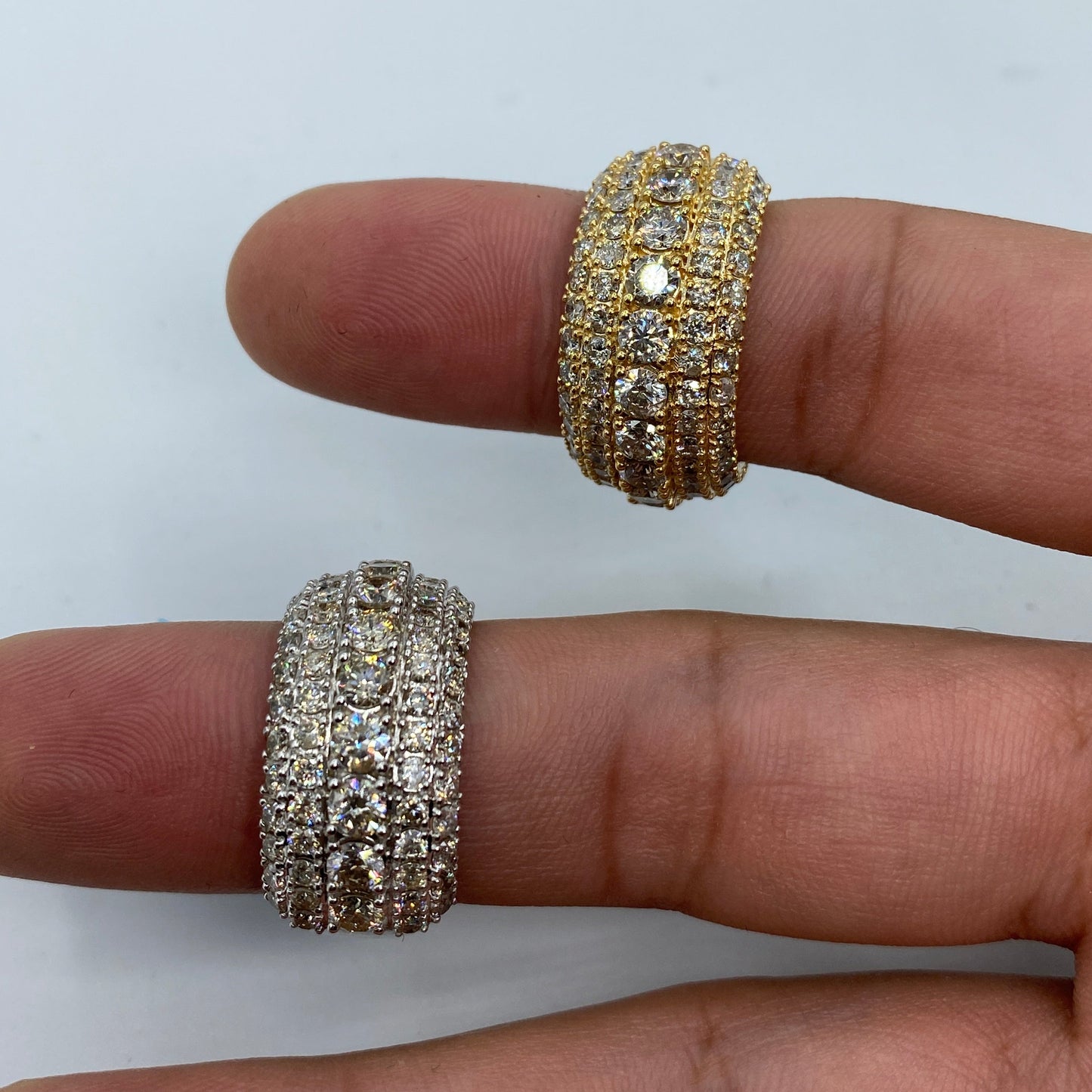 14K Muscle Diamond Ring