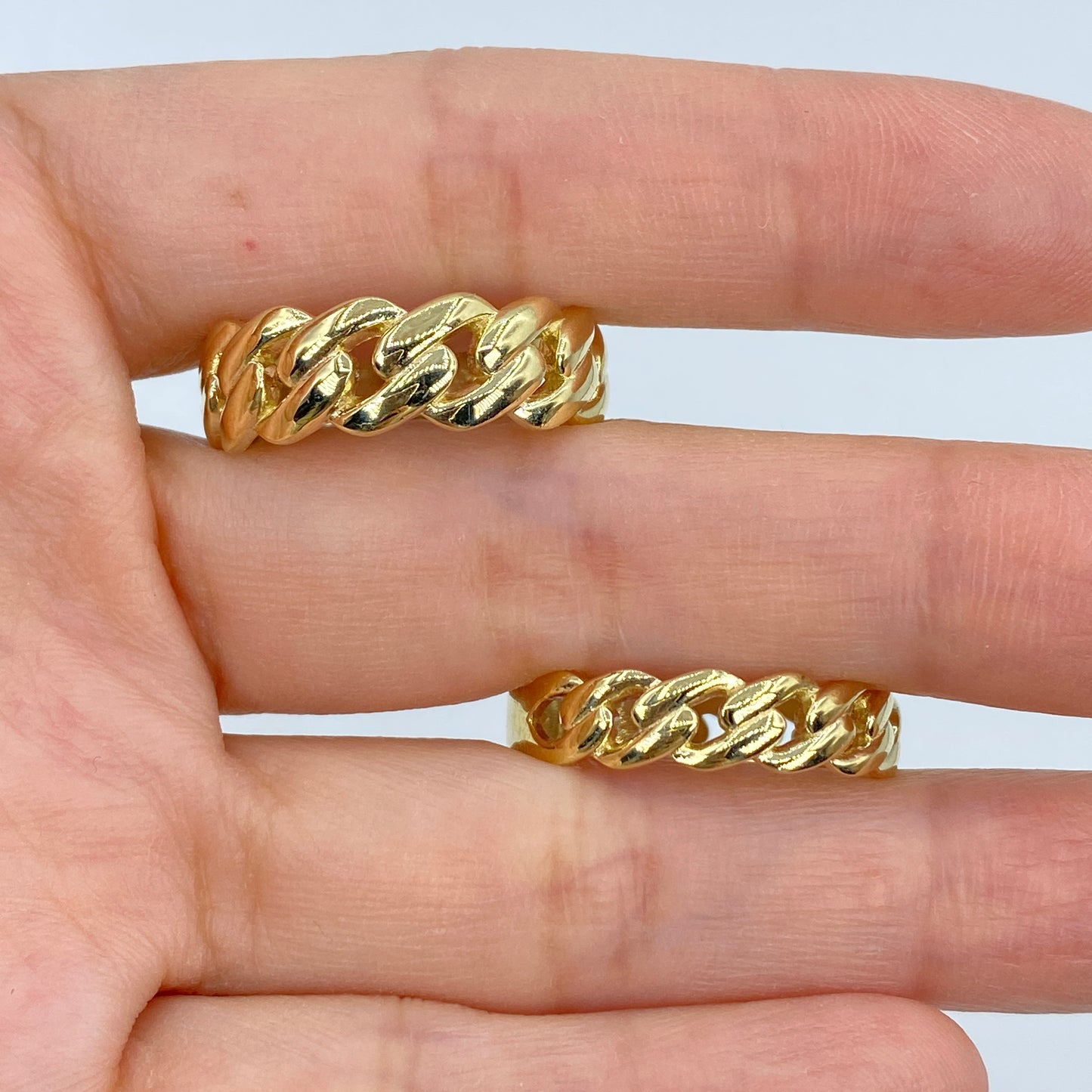 10K Cuban Link Ring