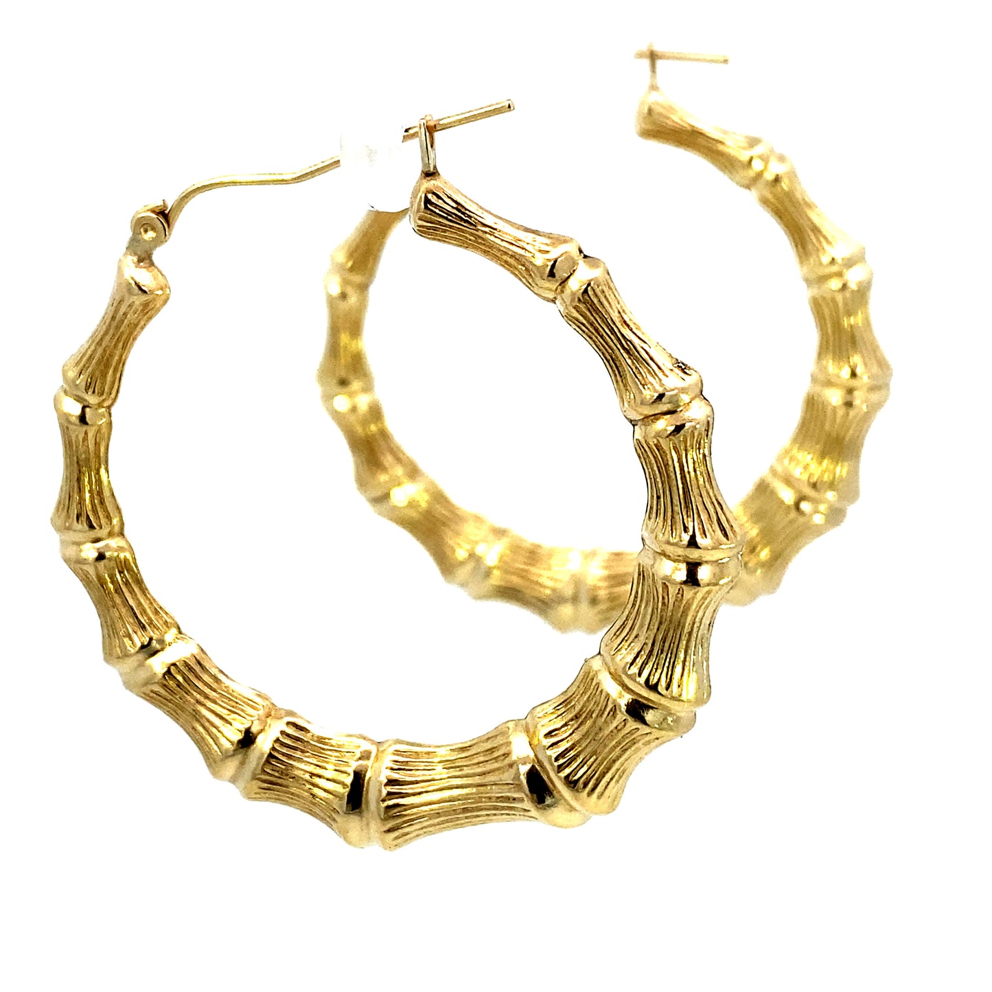 Bamboo Earrings 1.8”