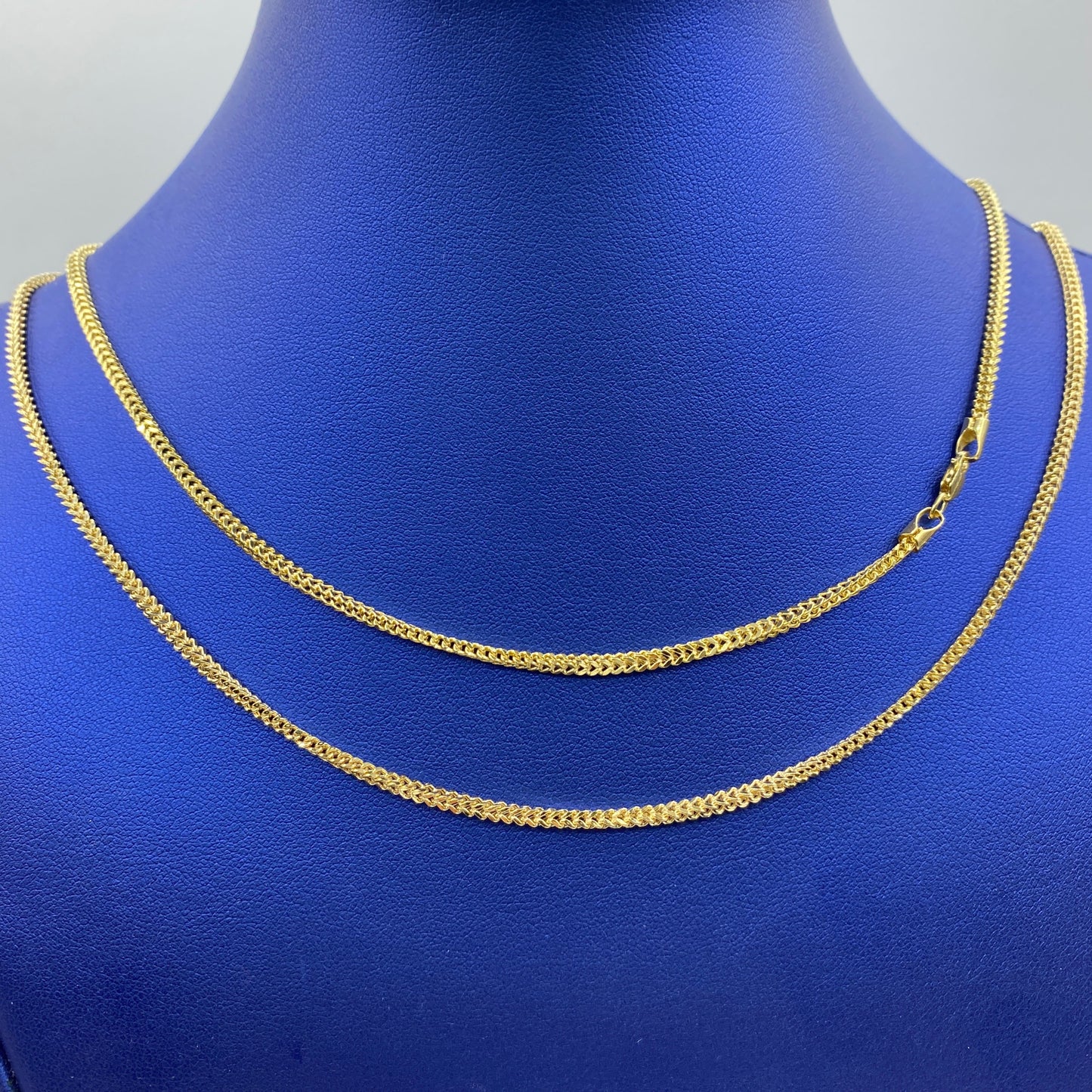 14K Gold 3.1MM Franco Chain 18-24"