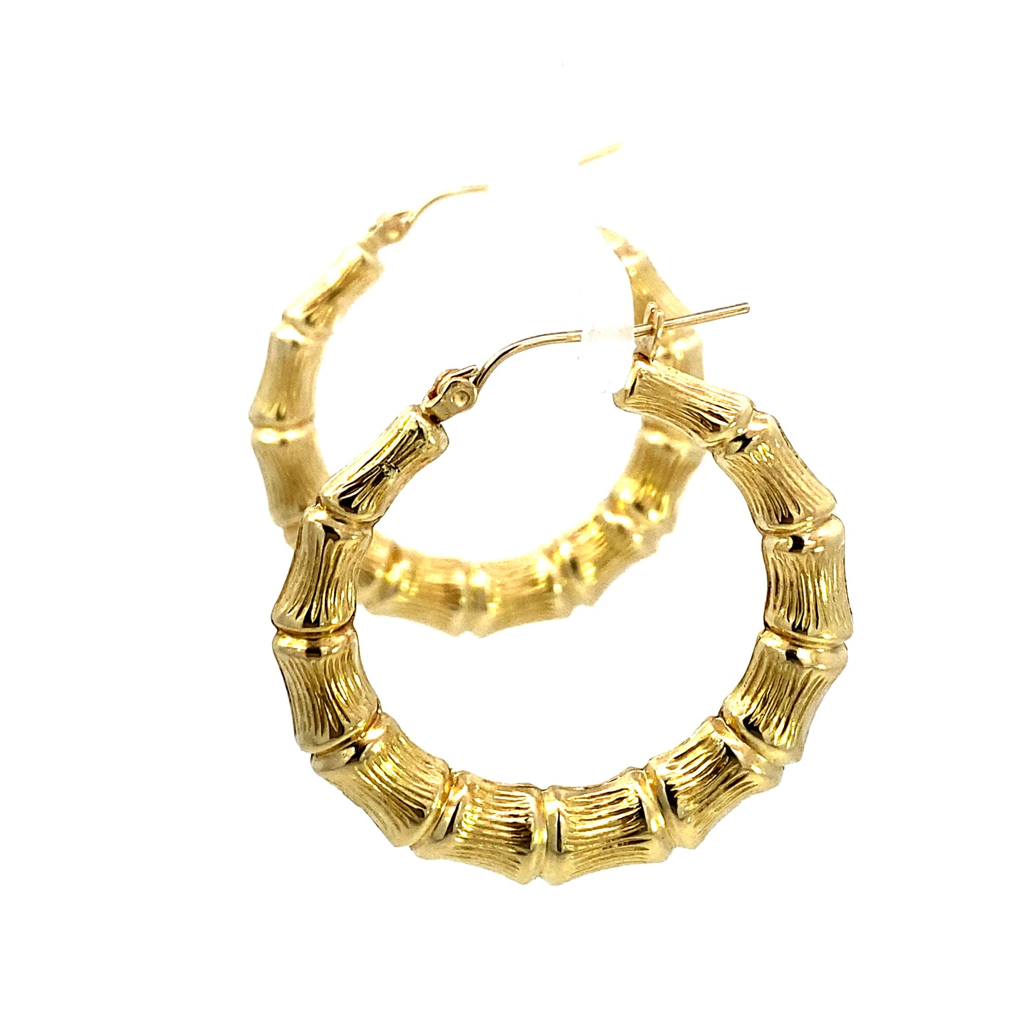 Bamboo Earrings 1.5”