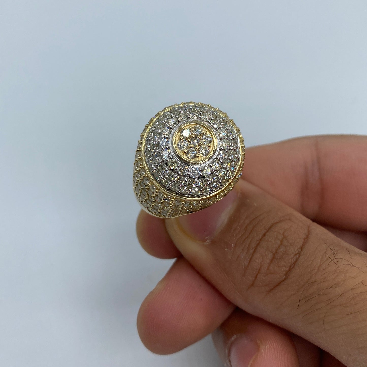 14K Circle Master Diamond Ring