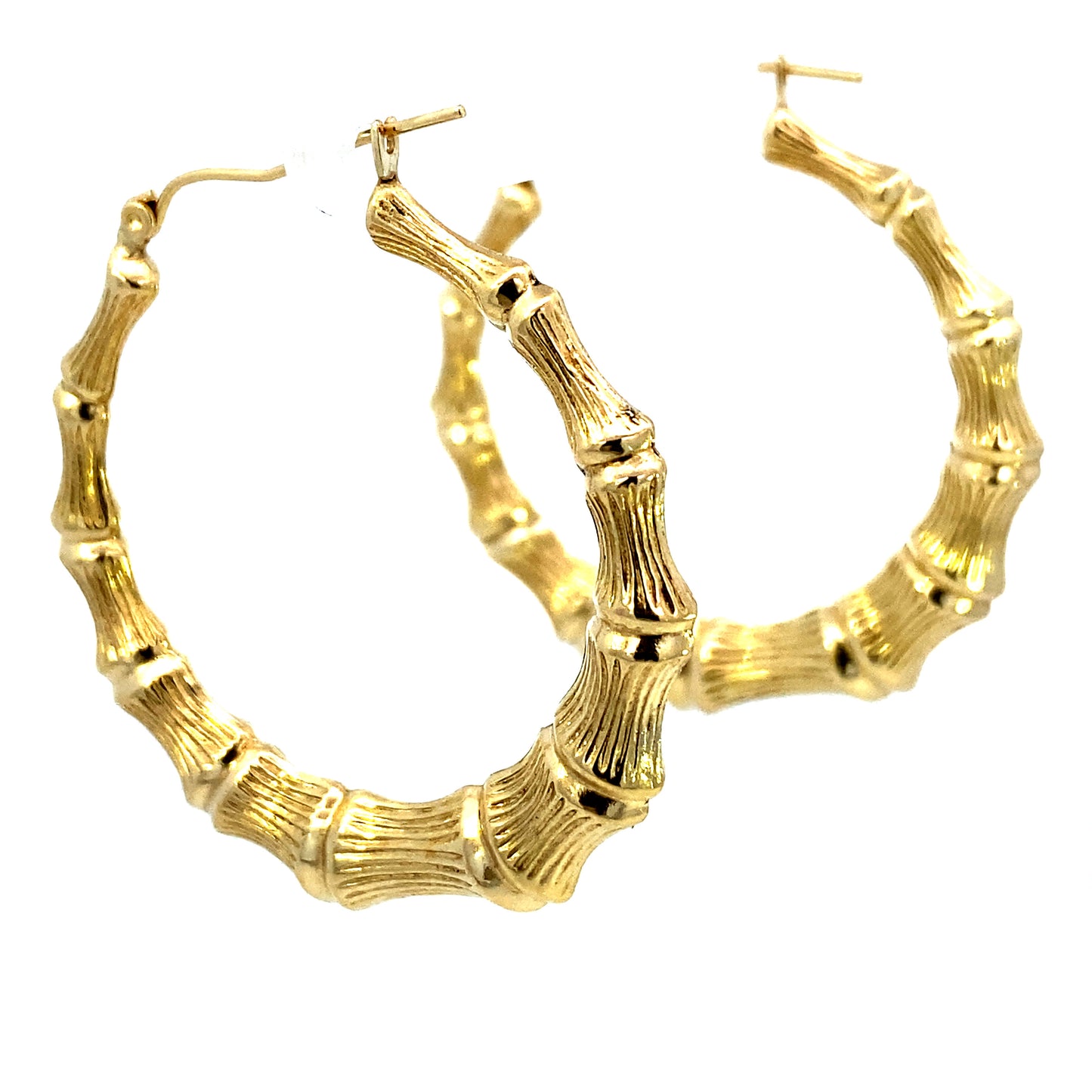 Bamboo Earrings 1.8”