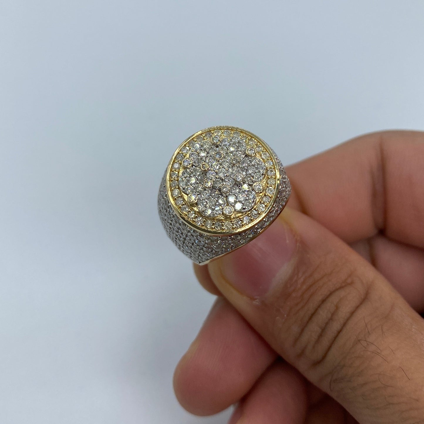 14K Circle Elite Diamond Ring