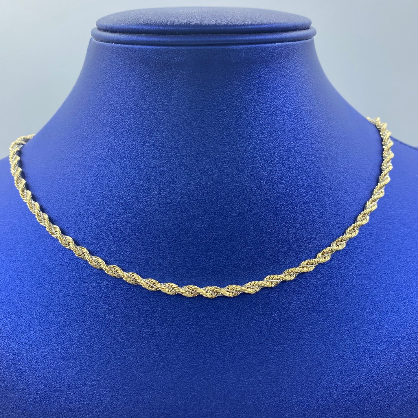 14K 3.9MM Rope Chain 17"