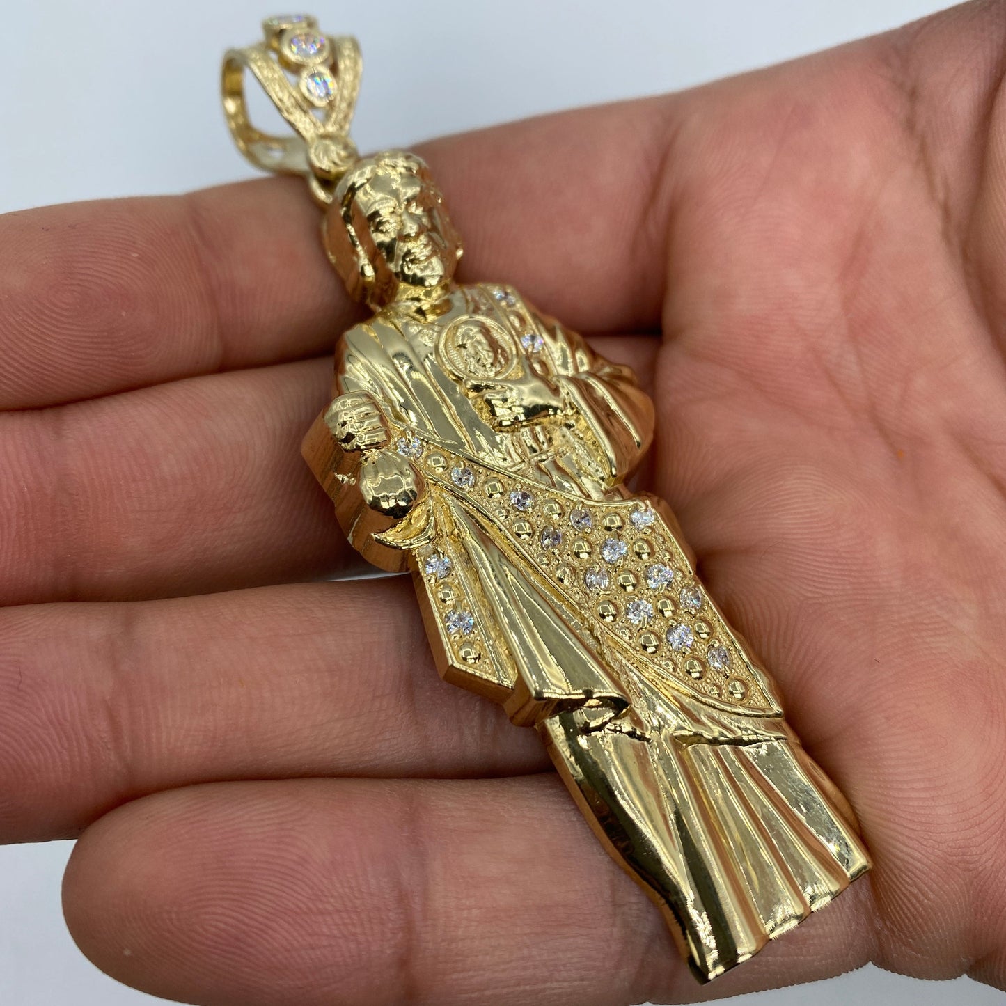 14K Saint Jude Pendant