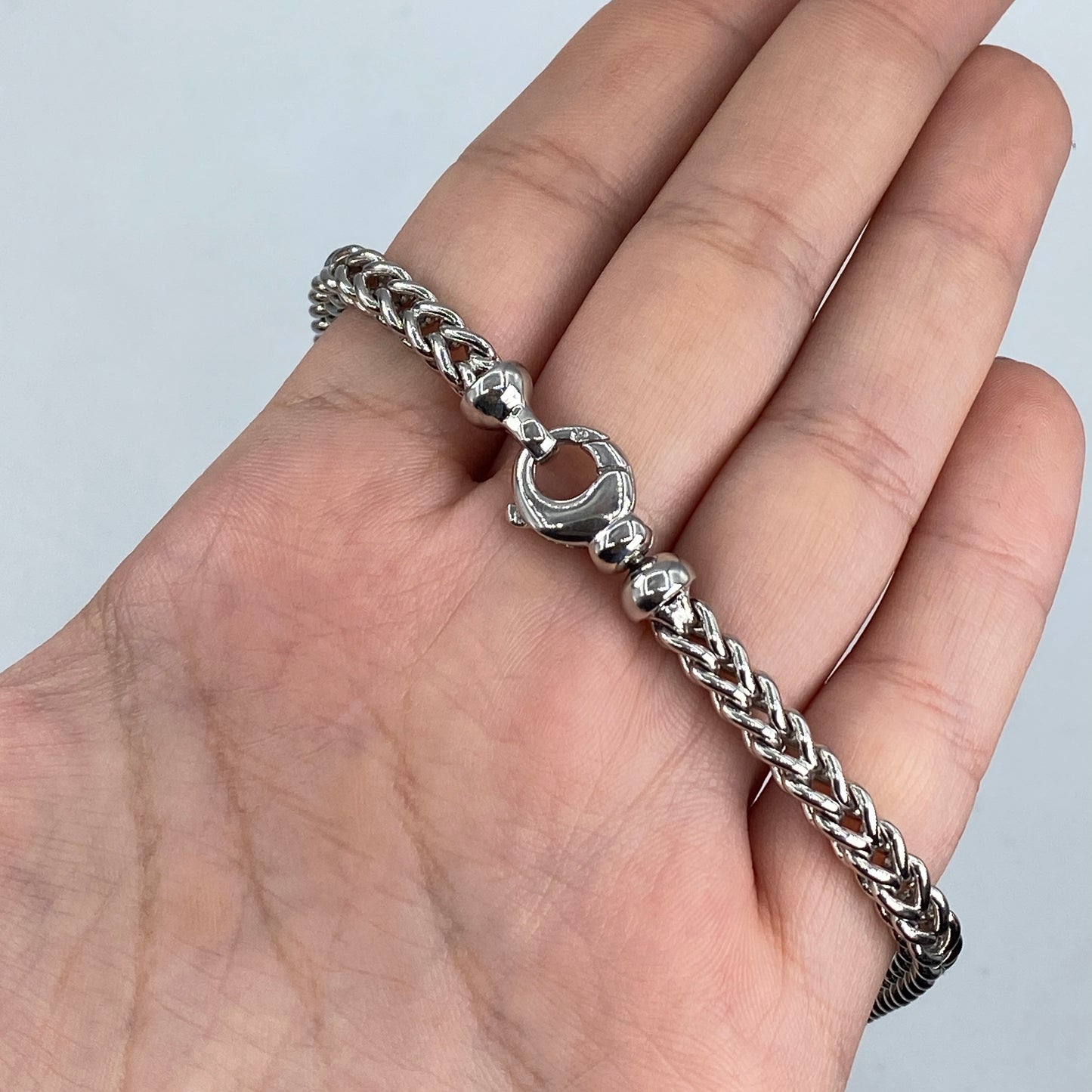 18K 6.3MM Box Cuban Diamond Chain 16"