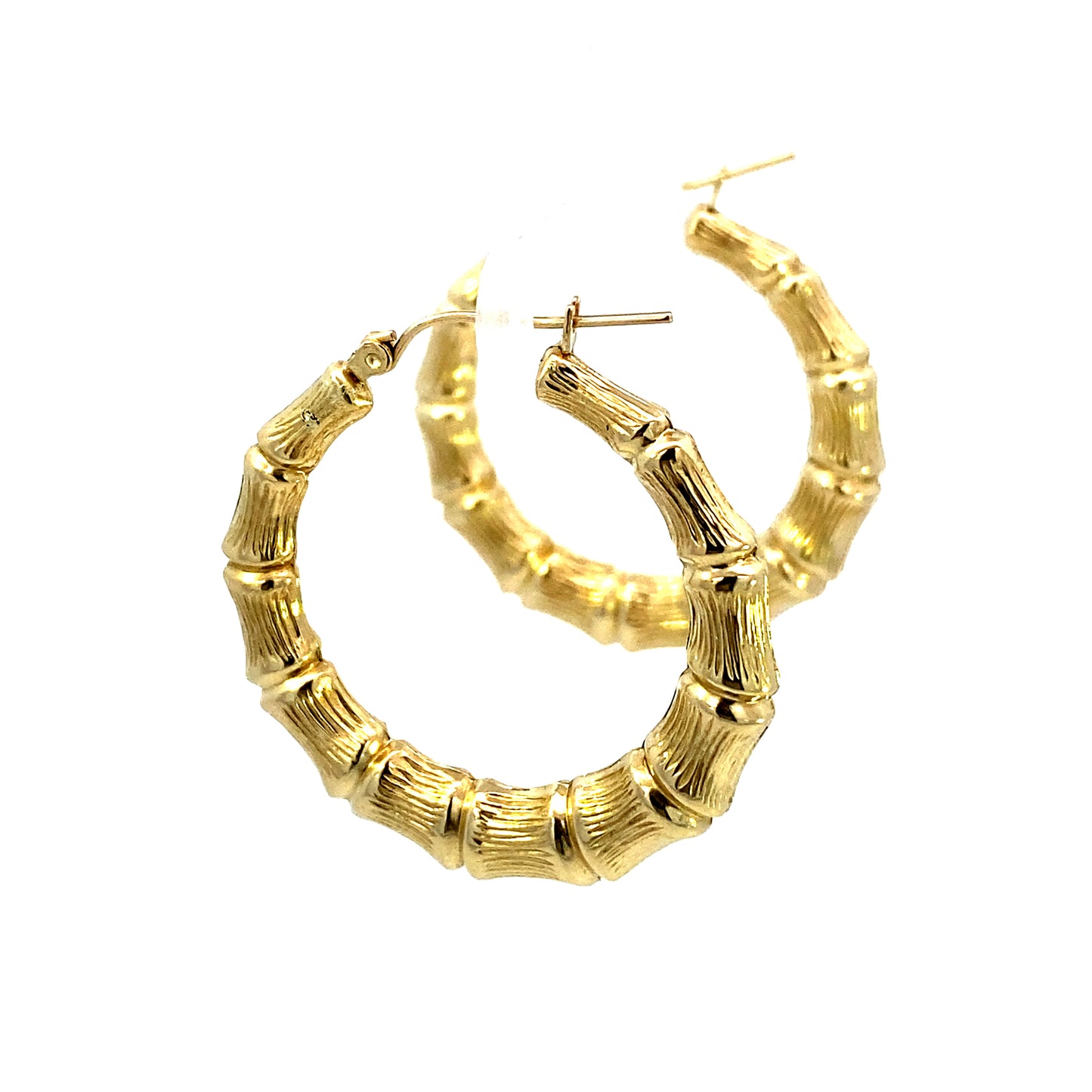 Bamboo Earrings 1.5”