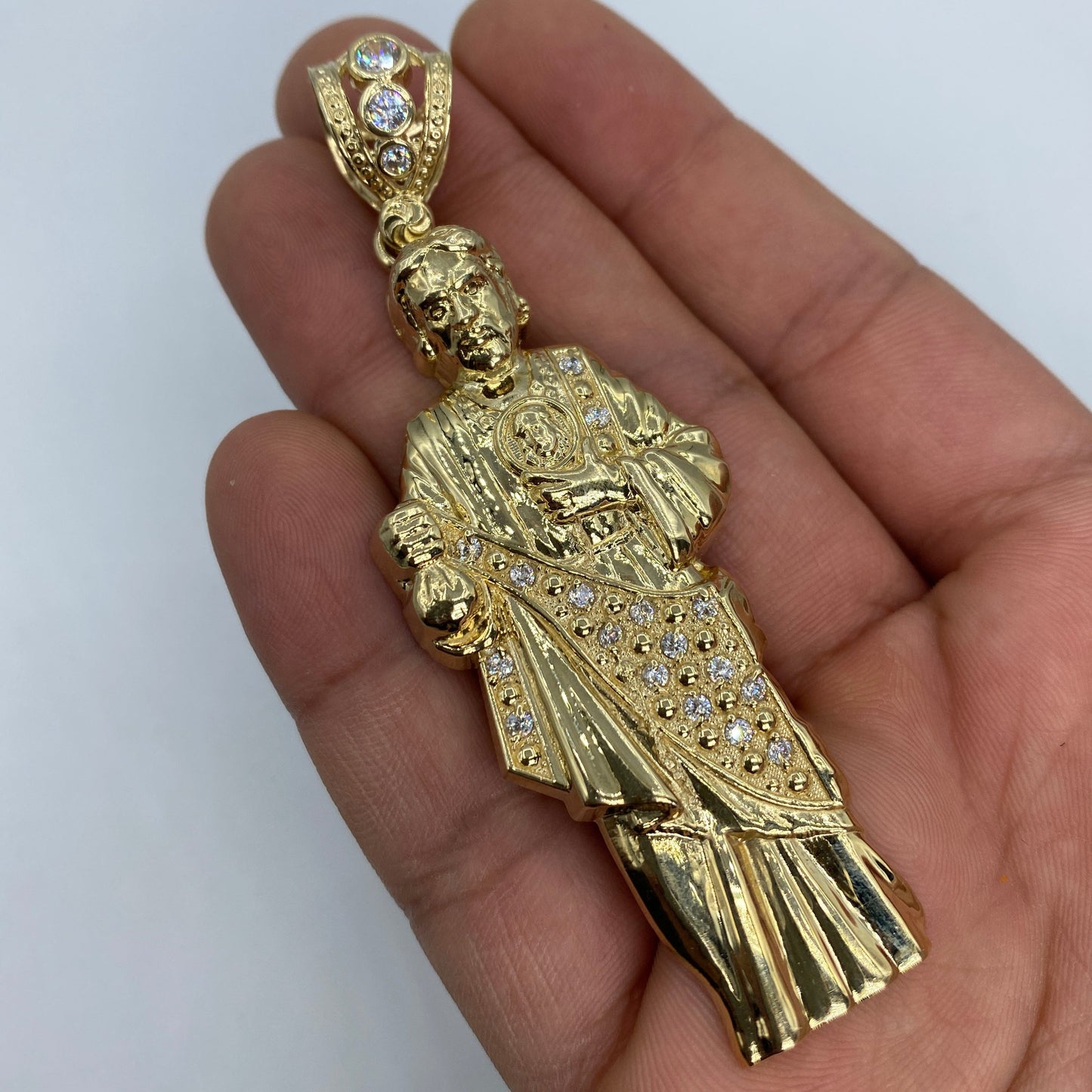 14K Saint Jude Pendant