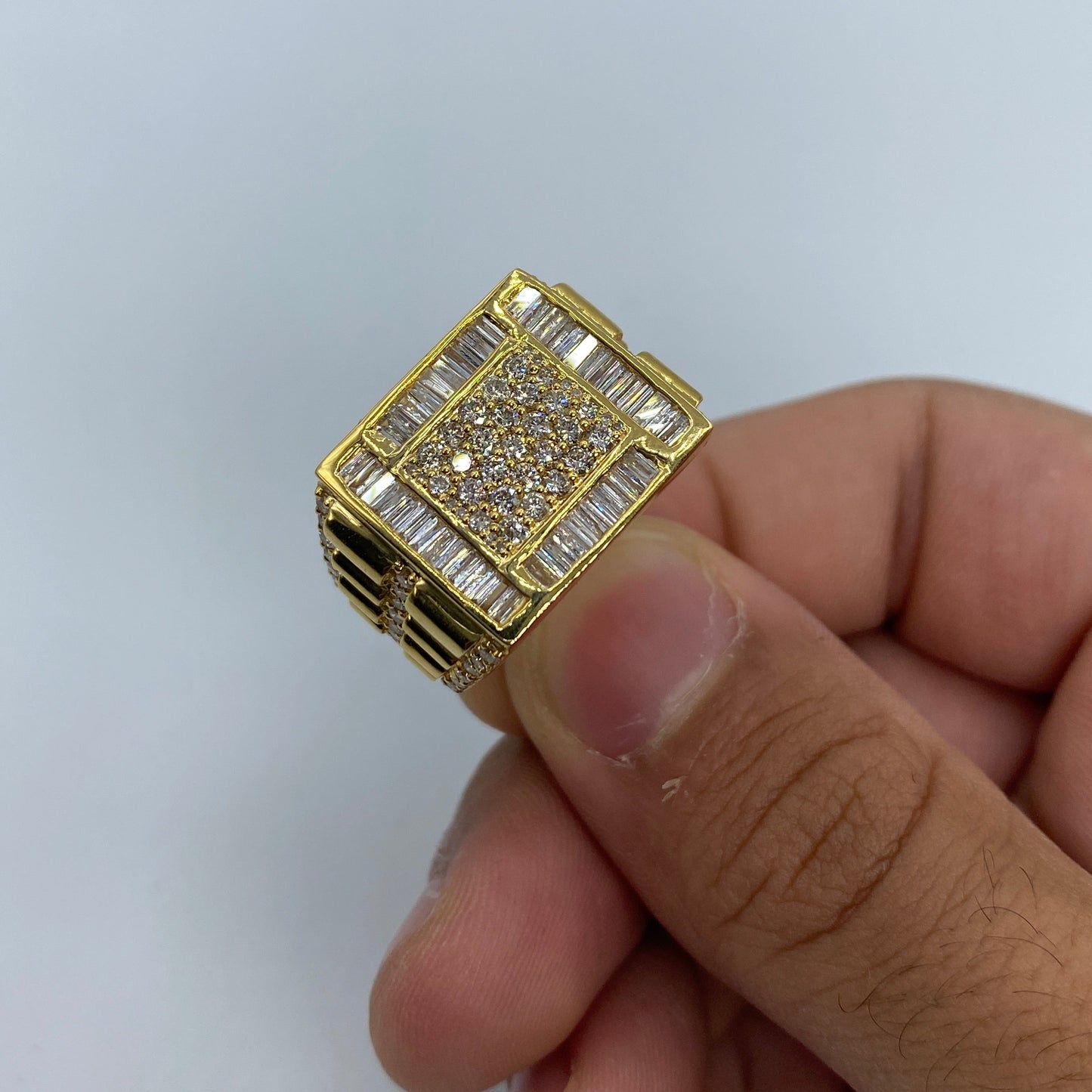 14K MVP Diamond Baguette Ring