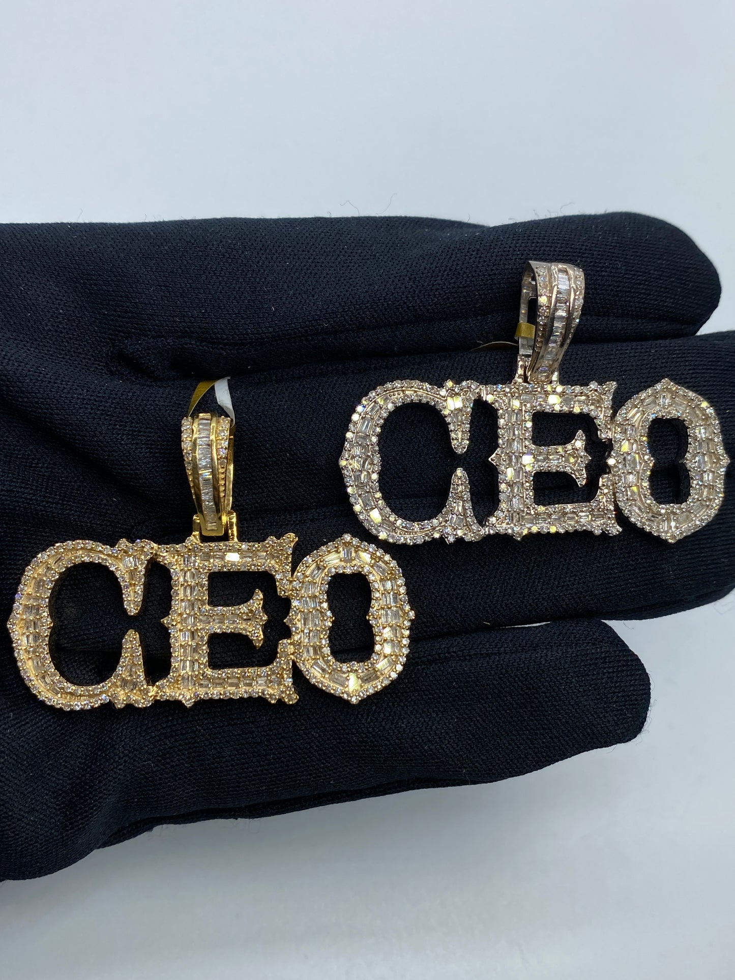 CEO Name Baguette Pendant