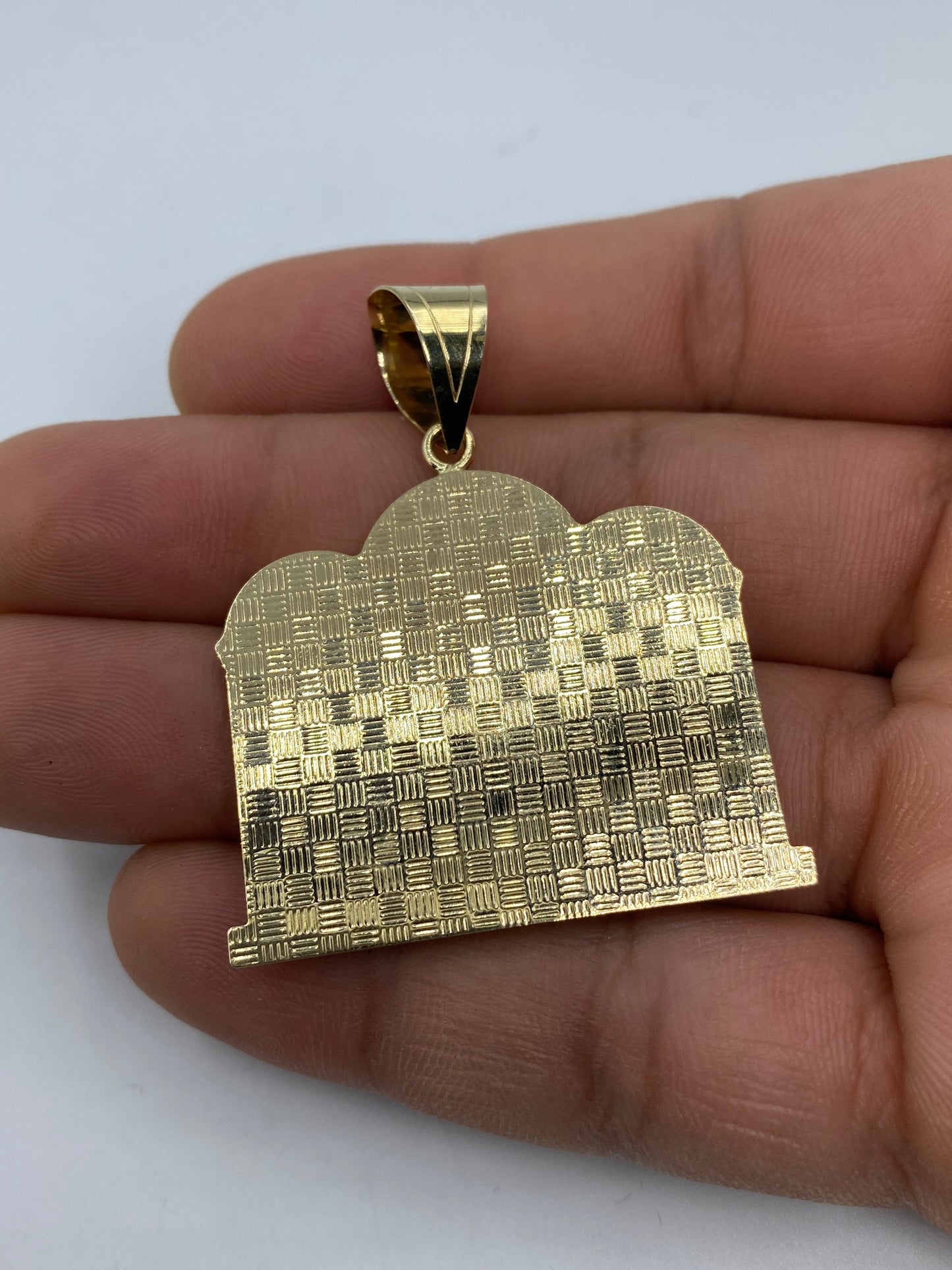 14K Cathedral Pendant