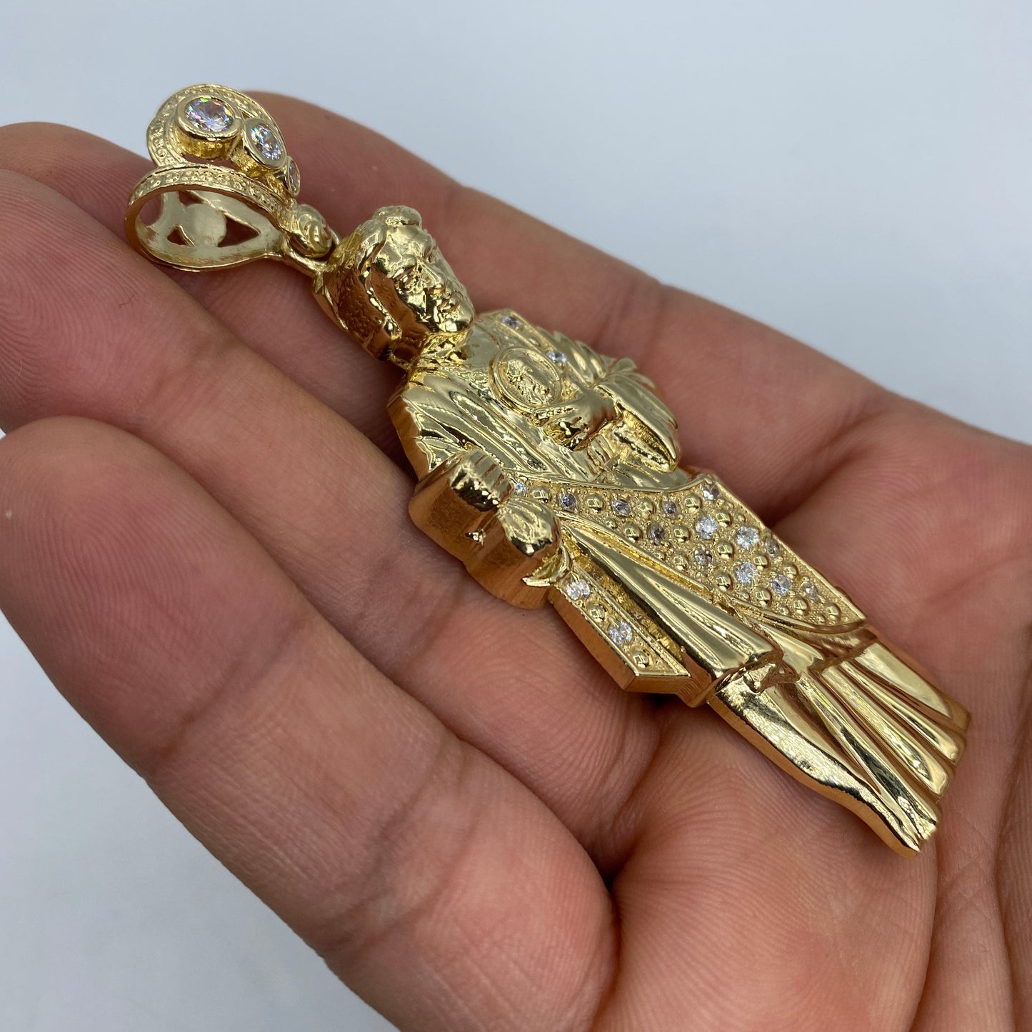14K Saint Jude Pendant