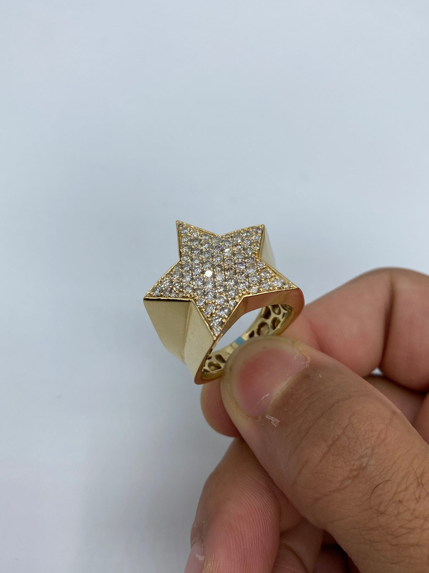 14k Star Ring