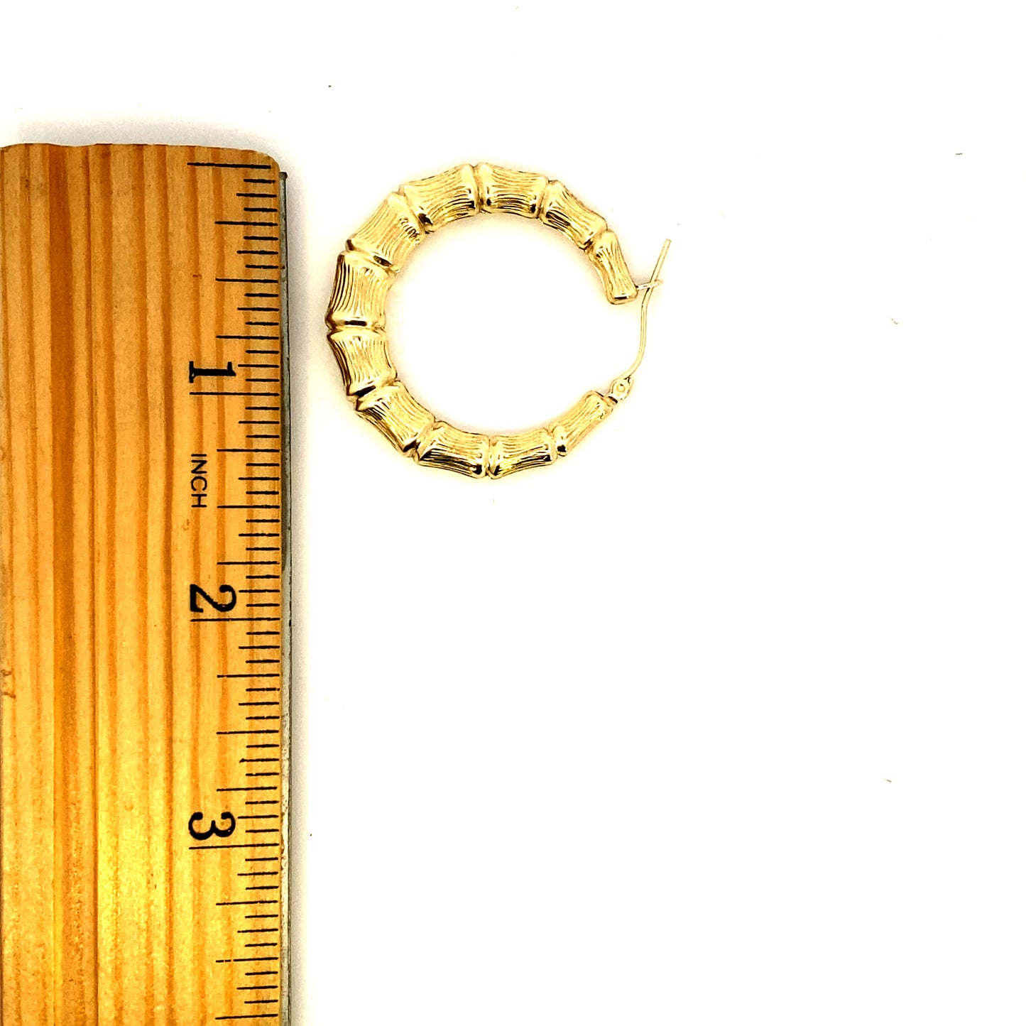 Bamboo Earrings 1.5”