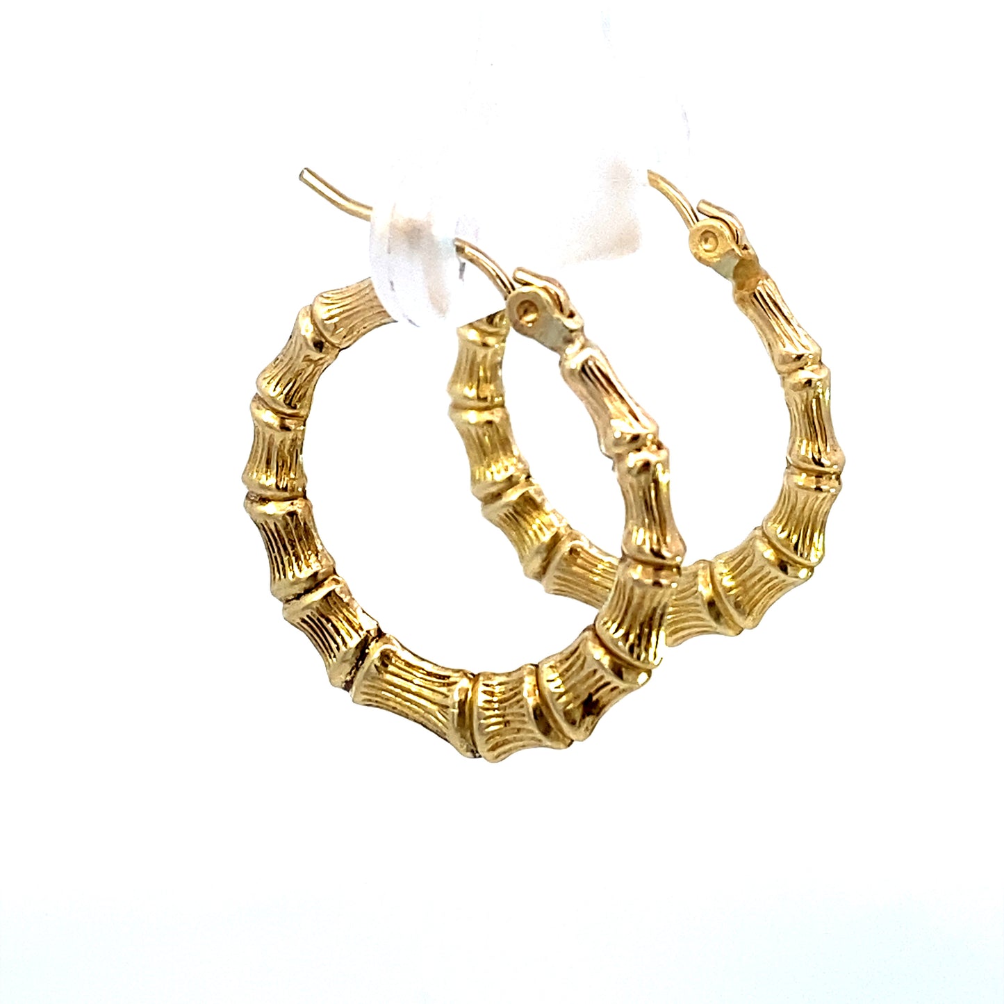 Bamboo Earrings 0.8”