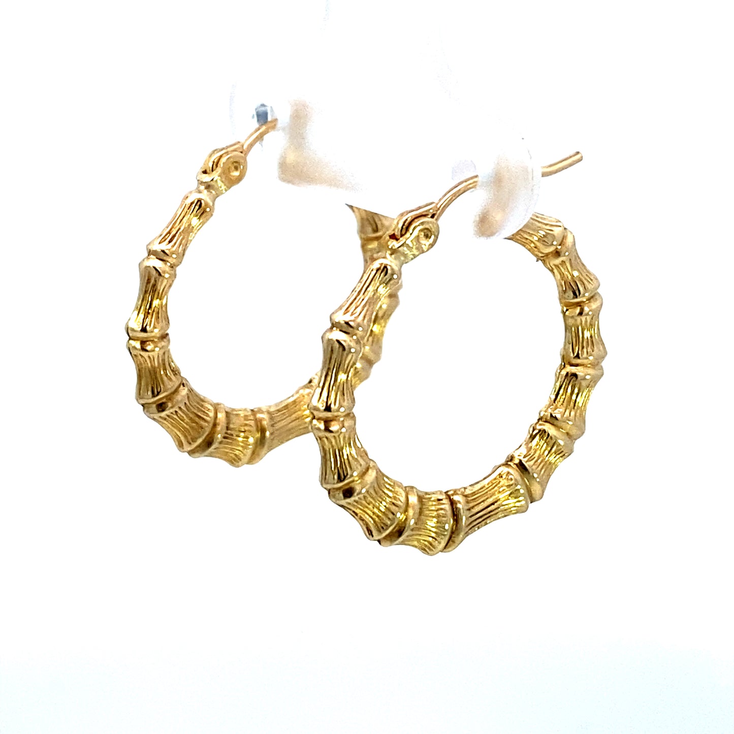 Bamboo Earrings 0.8”