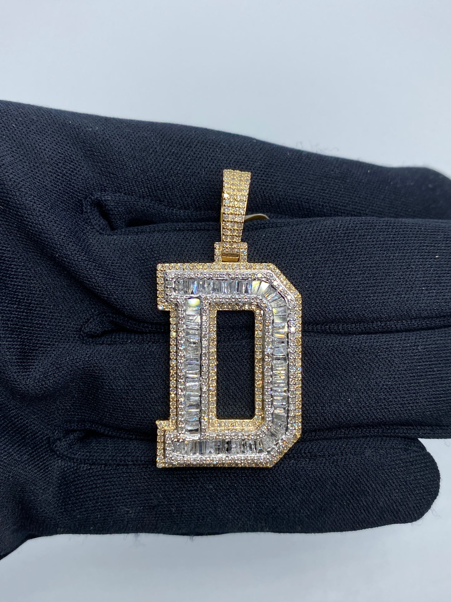 Initial D Baguette Pendant