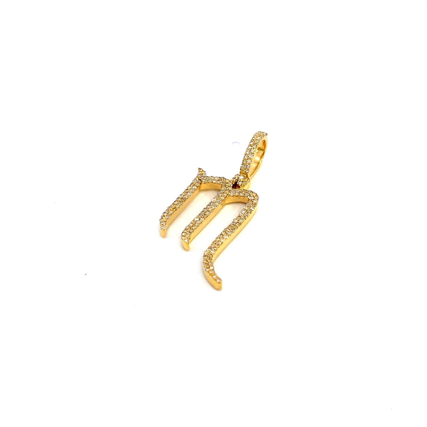 10K Scorpio Sign Diamond Pendant