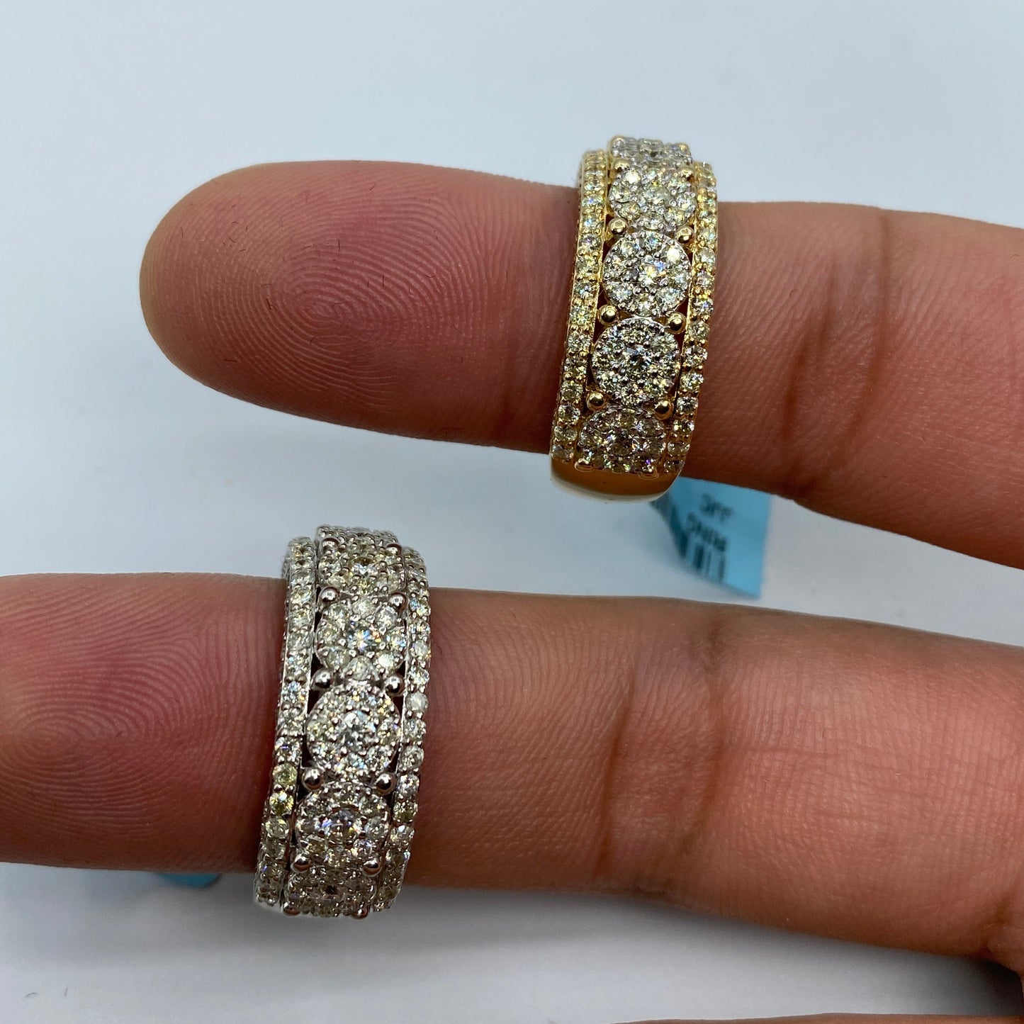 14K Flower Diamond Ring