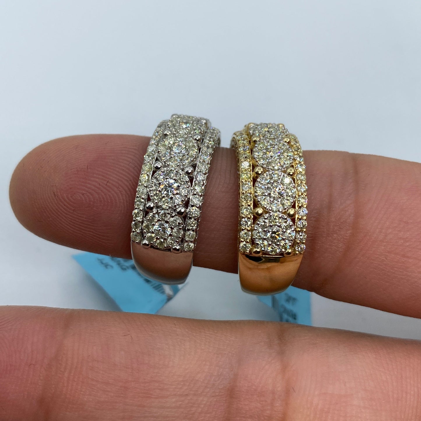14K Flower Diamond Ring