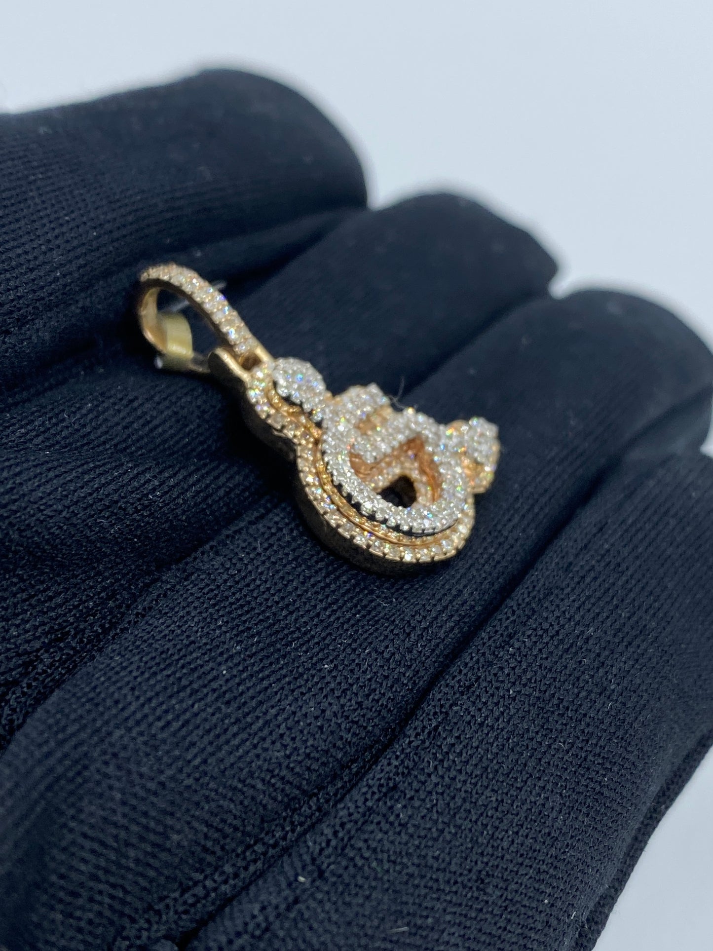 Disabled Wheelchair Handicap Pendant 1.0ct