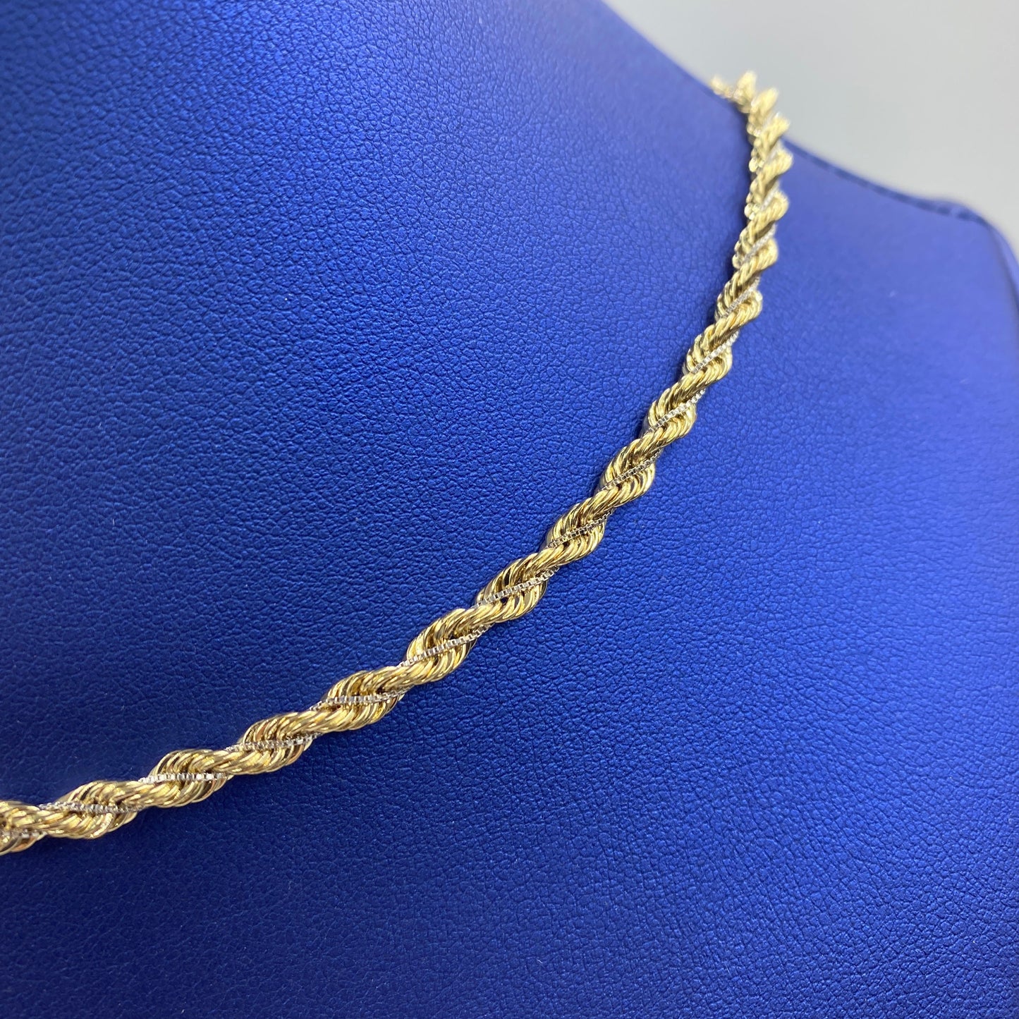14K 3.9MM Rope Chain 17"