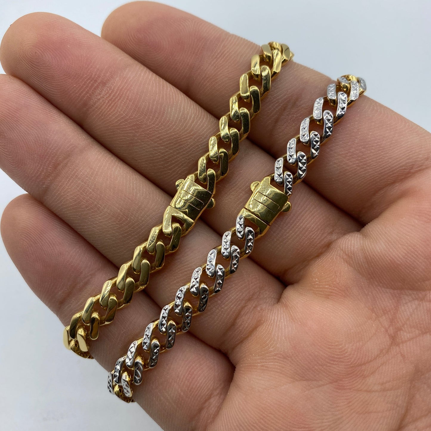 10K Monaco Cuban Link Gold Bracelet