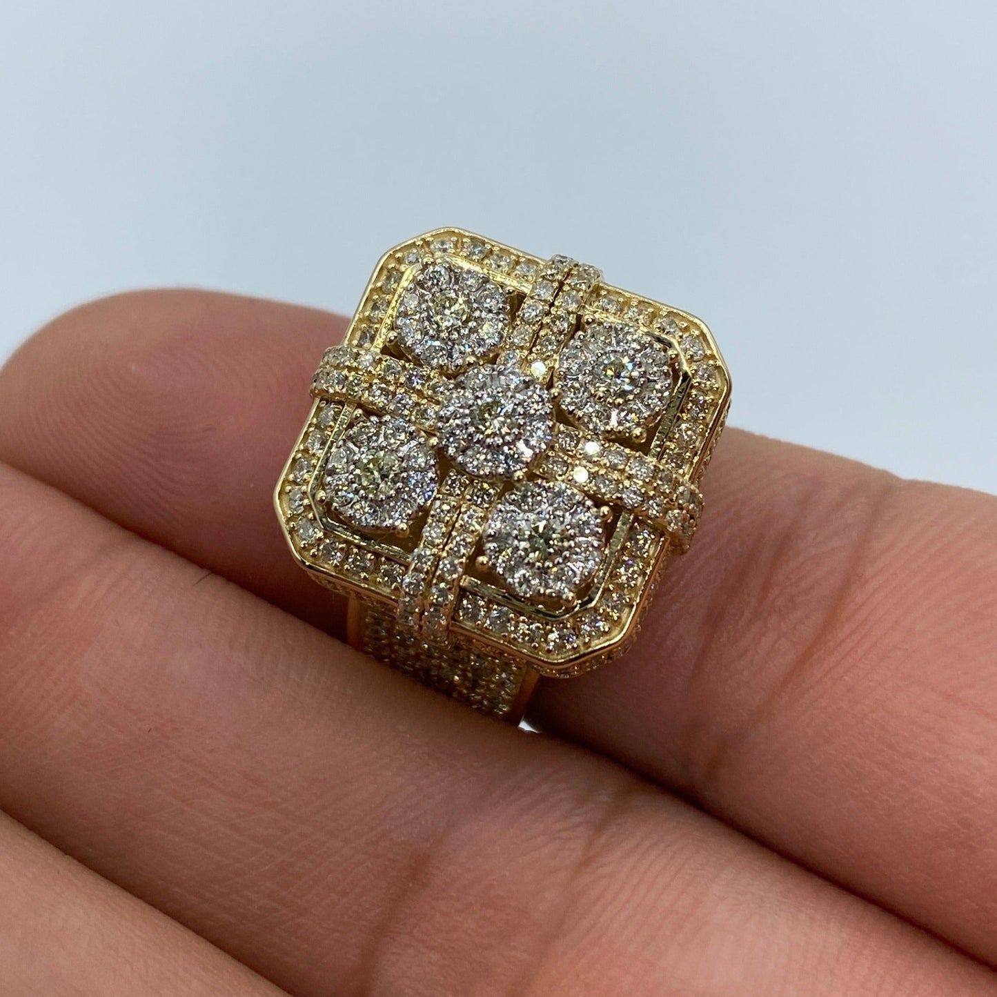 10K Jumbo Royal Diamond Ring