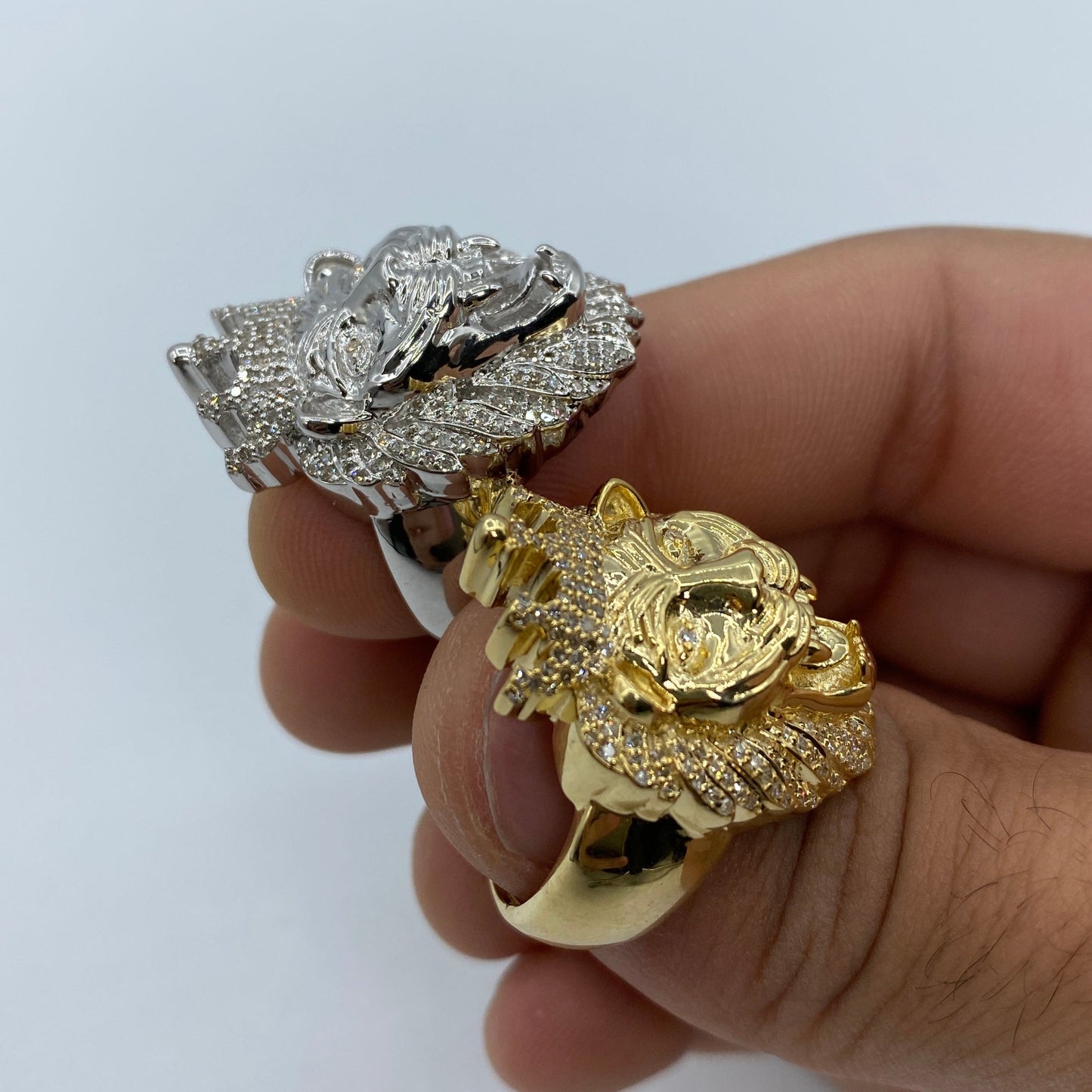10K King of the Jungle Diamond Ring