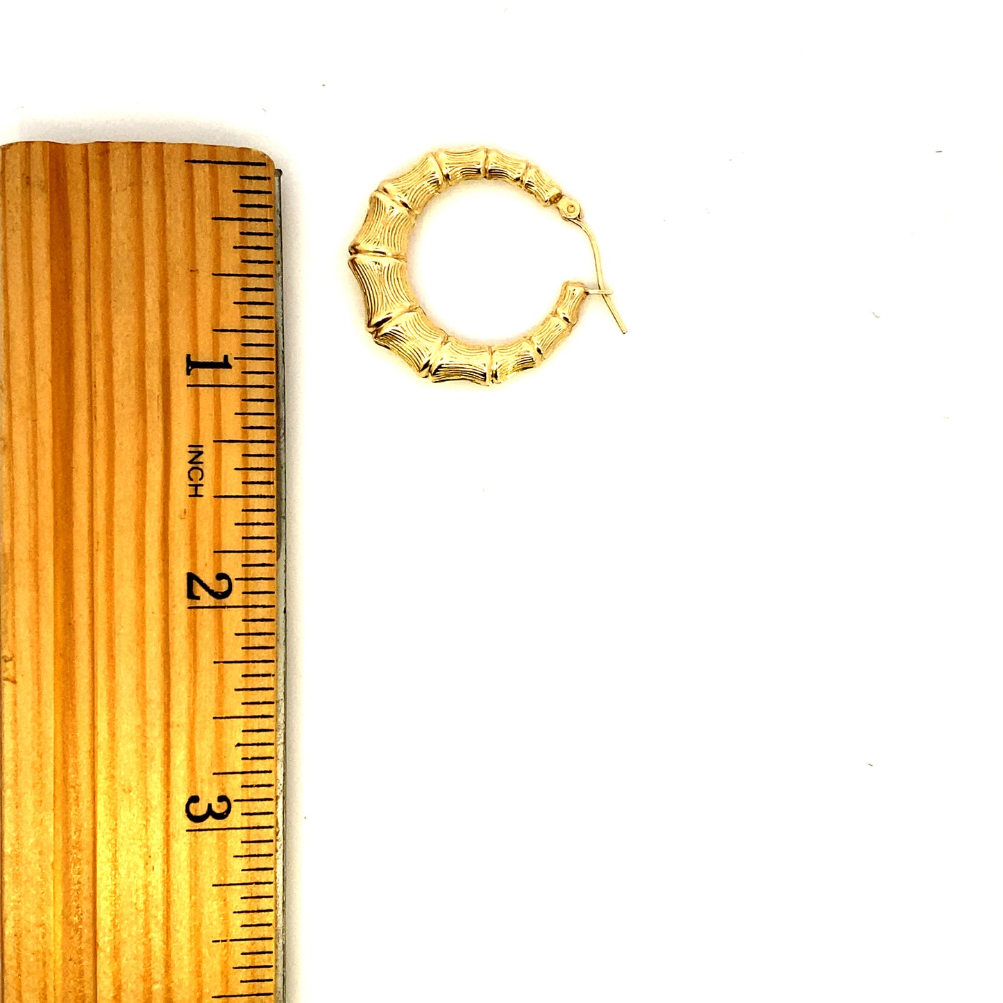 Bamboo Earrings 1.2”