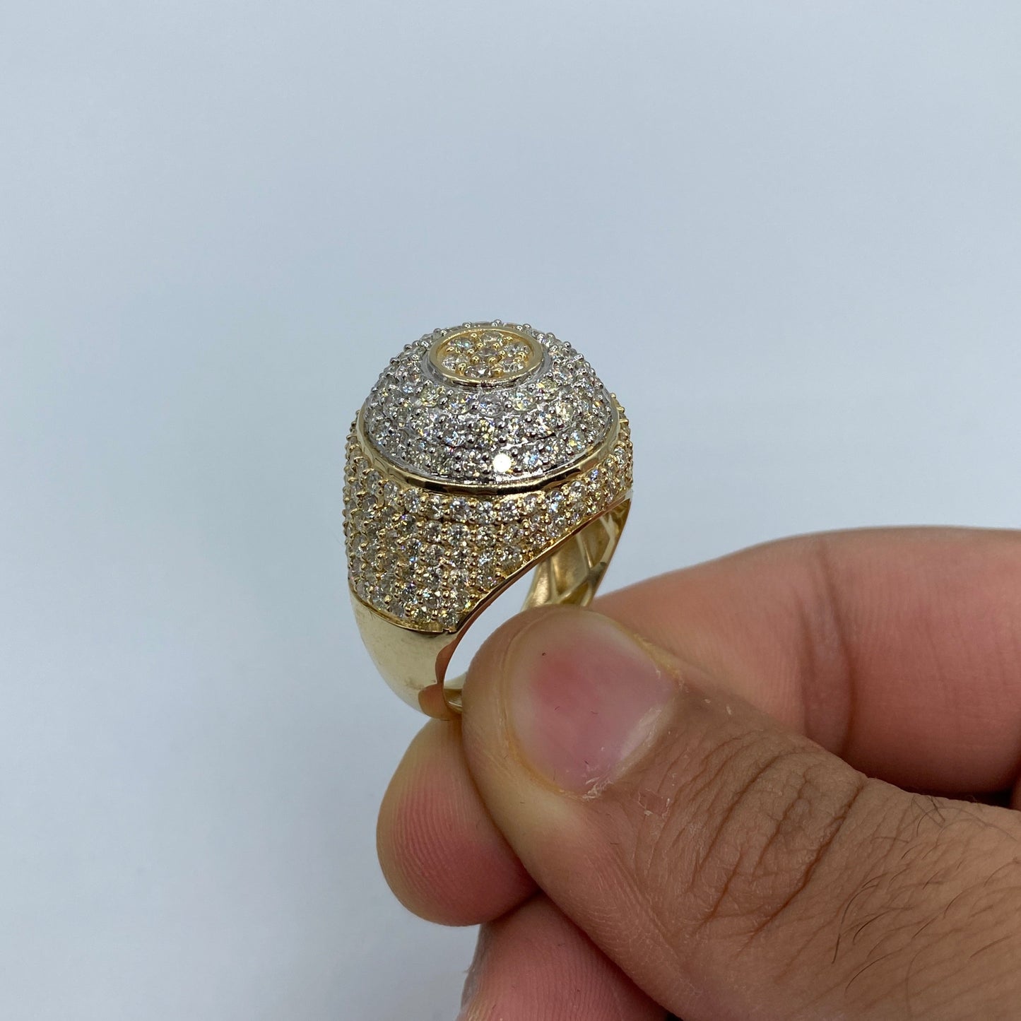 14K Circle Master Diamond Ring