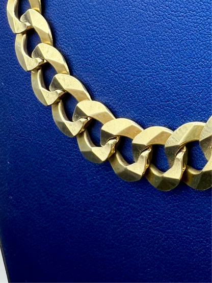 14k Italian Cuban Link Chain 11mm