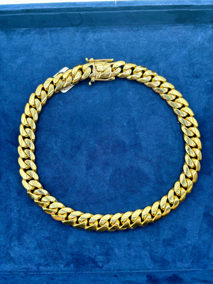 14K Cuban Link Chain 18MM 22"